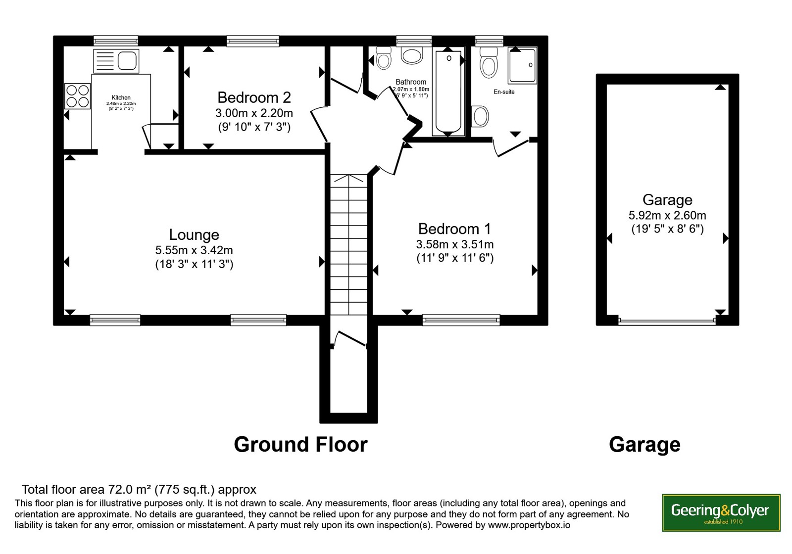 29, Thomas Rider Way, Maidstone floorplan