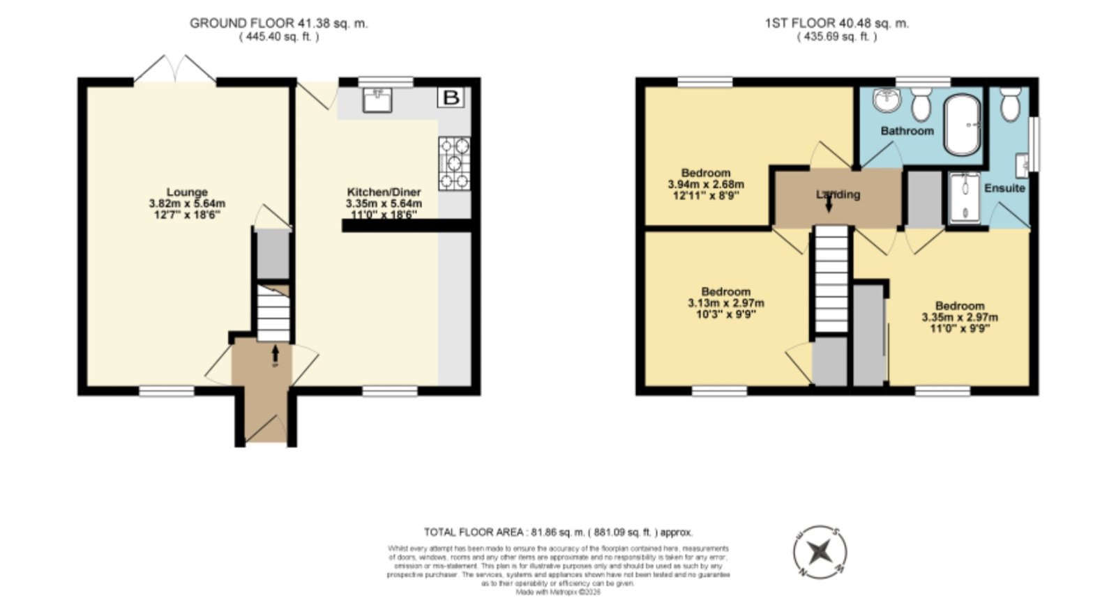 167, Mongeham Road, Deal floorplan