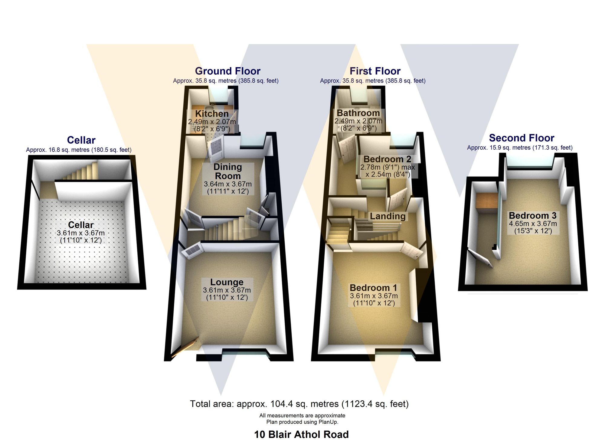 10 Blair Athol Road, Sheffield floorplan
