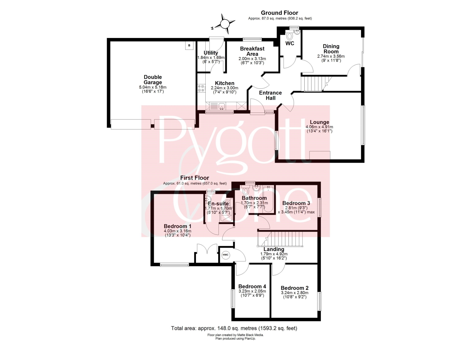 17, St. James Way, Spalding floorplan