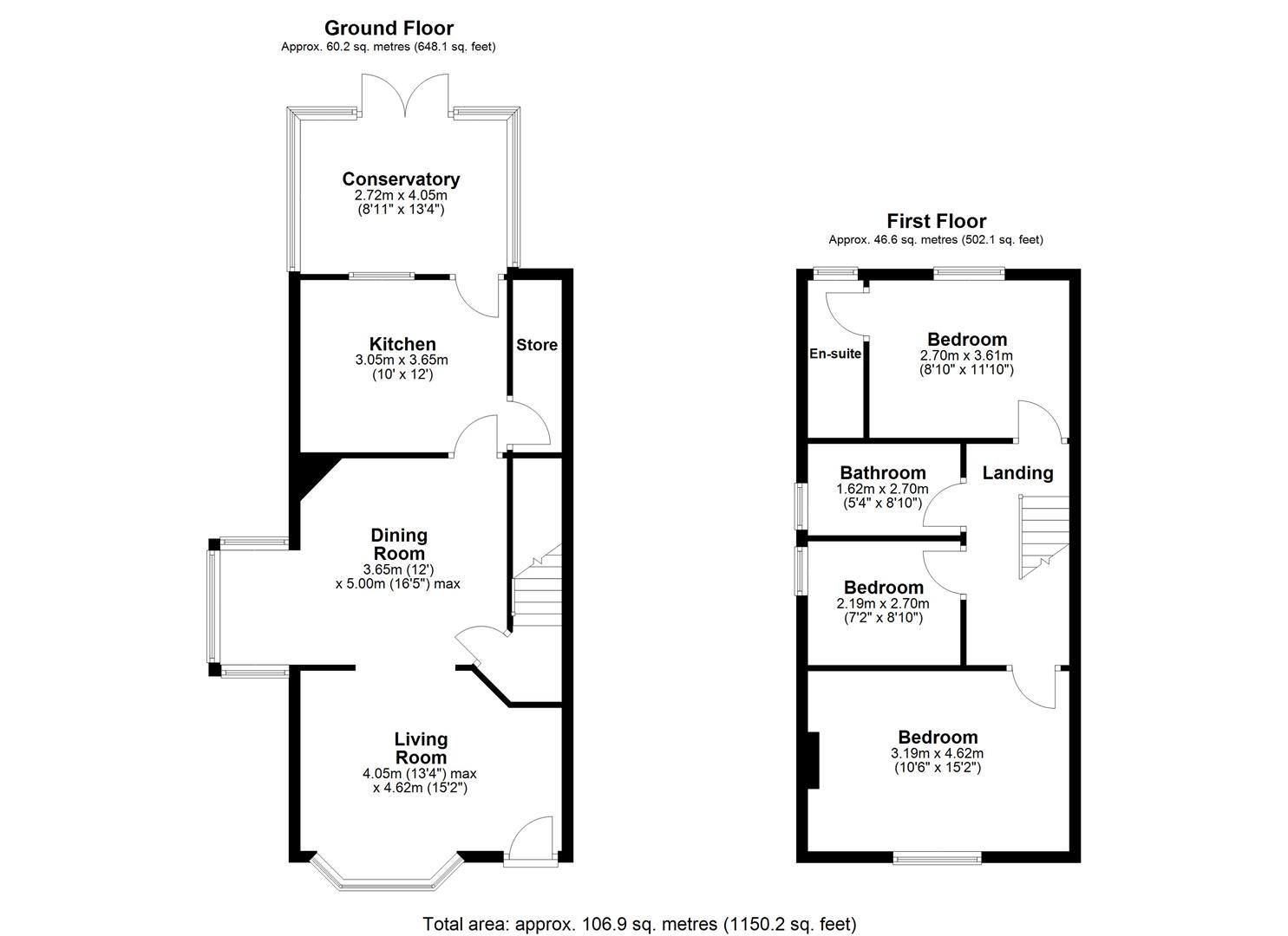 6, Newlands Road, Halifax floorplan