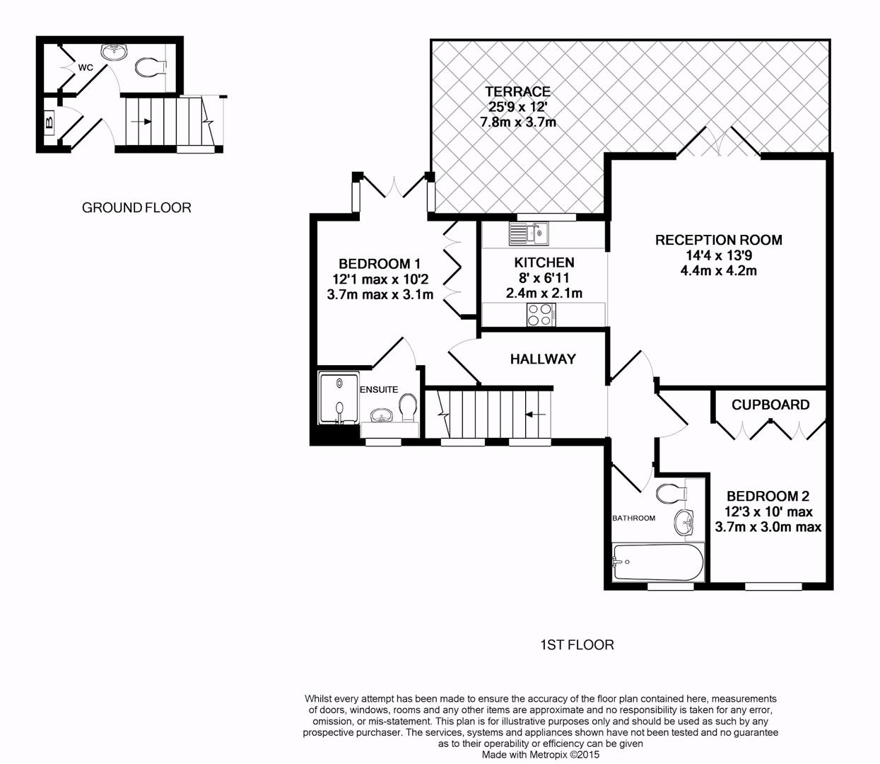 Boulters Lock Island, Maidenhead floorplan