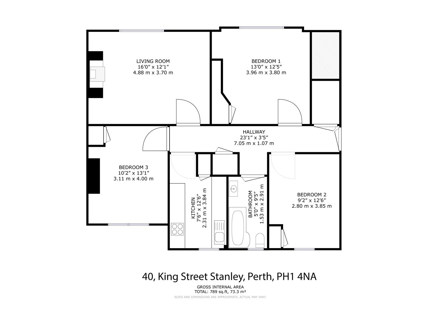 40, King Street, Perth floorplan
