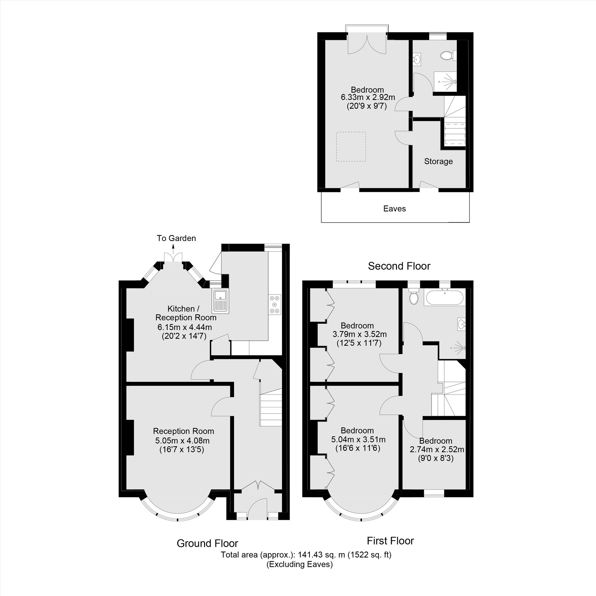 20, Maclean Road, London floorplan
