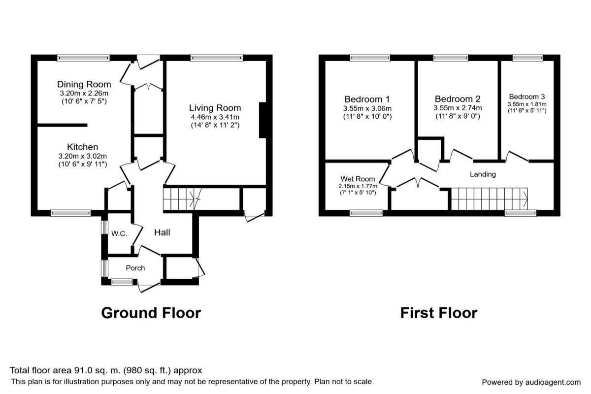 3 Bedrooms Terraced house to rent in Redfield Close Corley Walk, Manchester M11