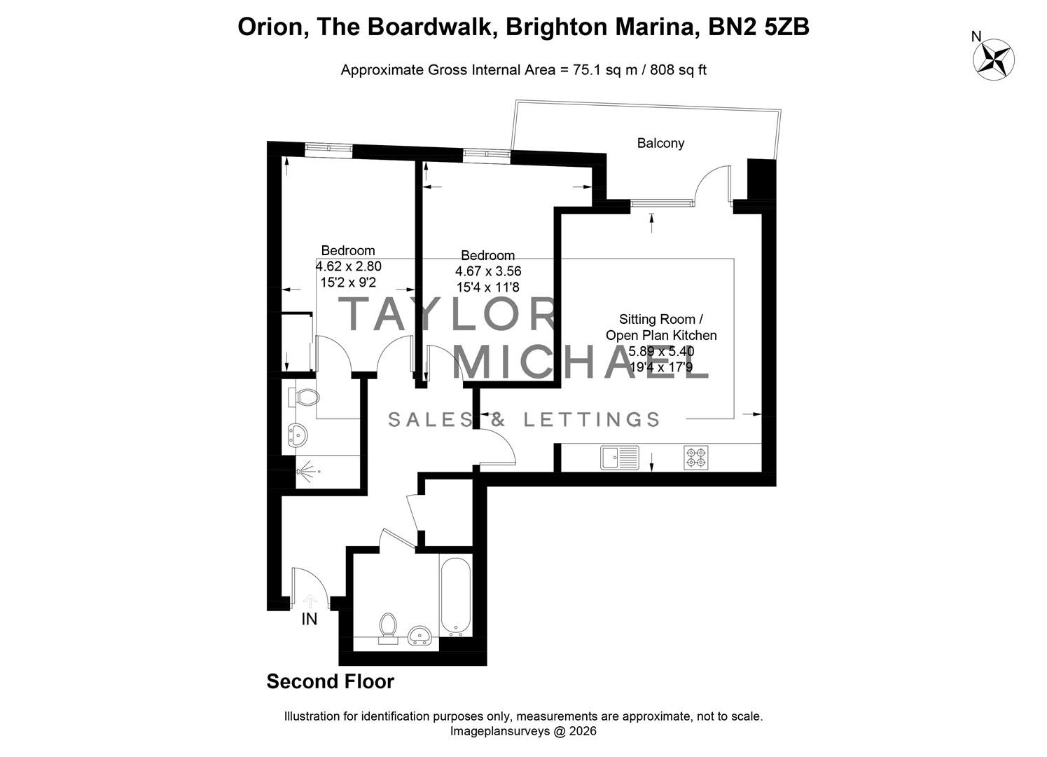9 The Boardwalk, Brighton floorplan