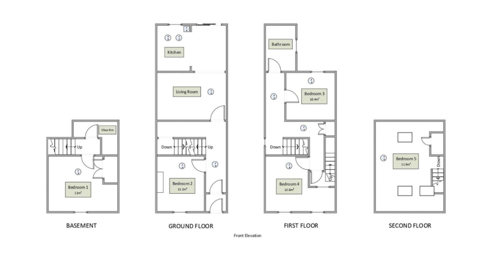 39 Burton Street, Cheltenham floorplan