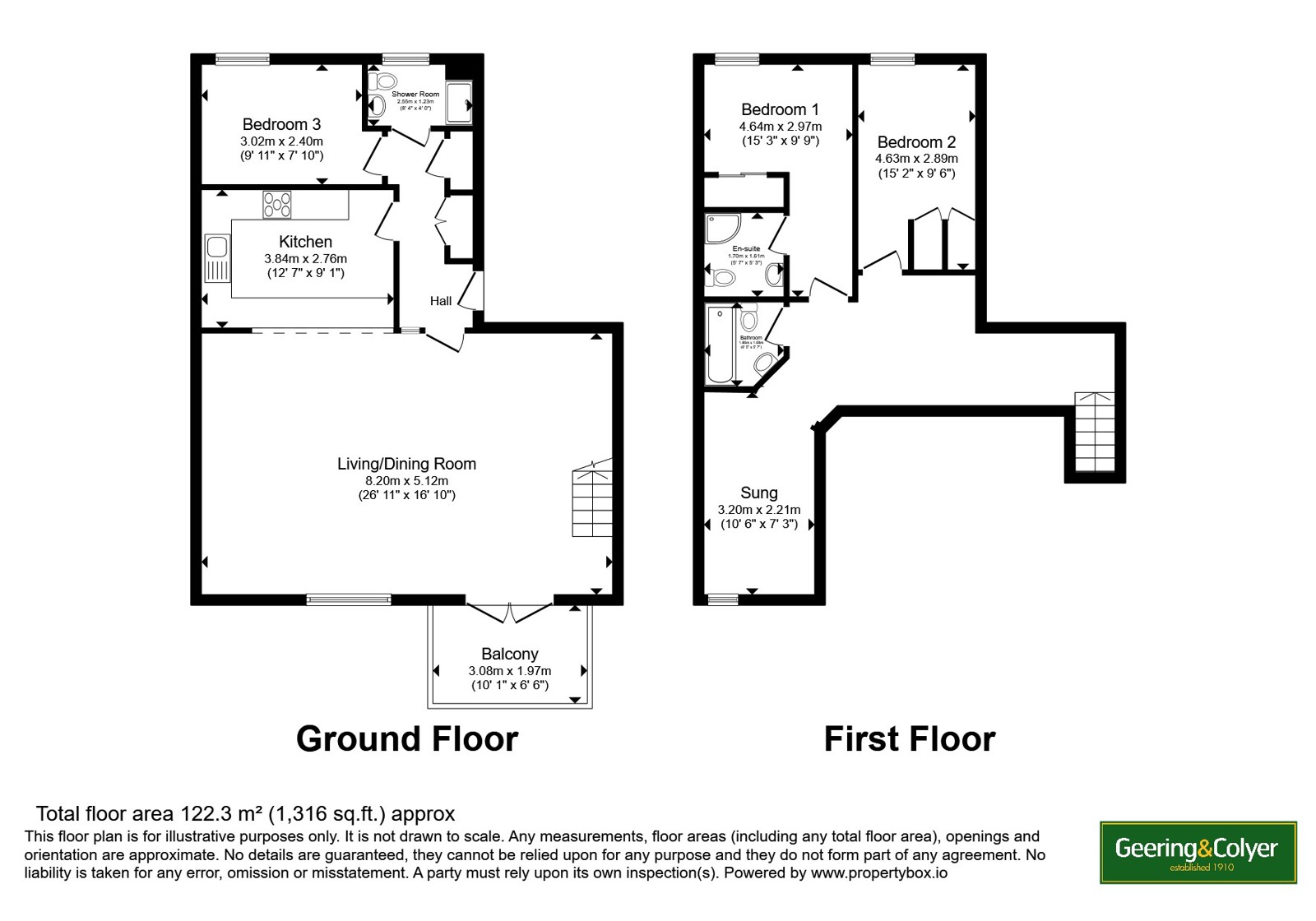 1 Riverside,, Mill Race, Dover floorplan
