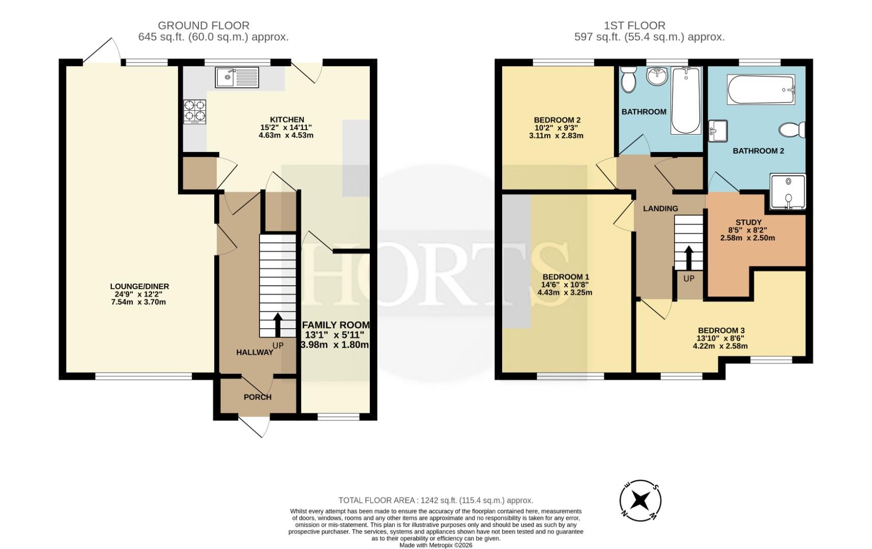 6, Braunston Lane, Daventry floorplan