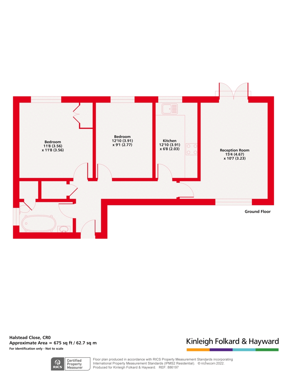 Halstead Close, Croydon floorplan