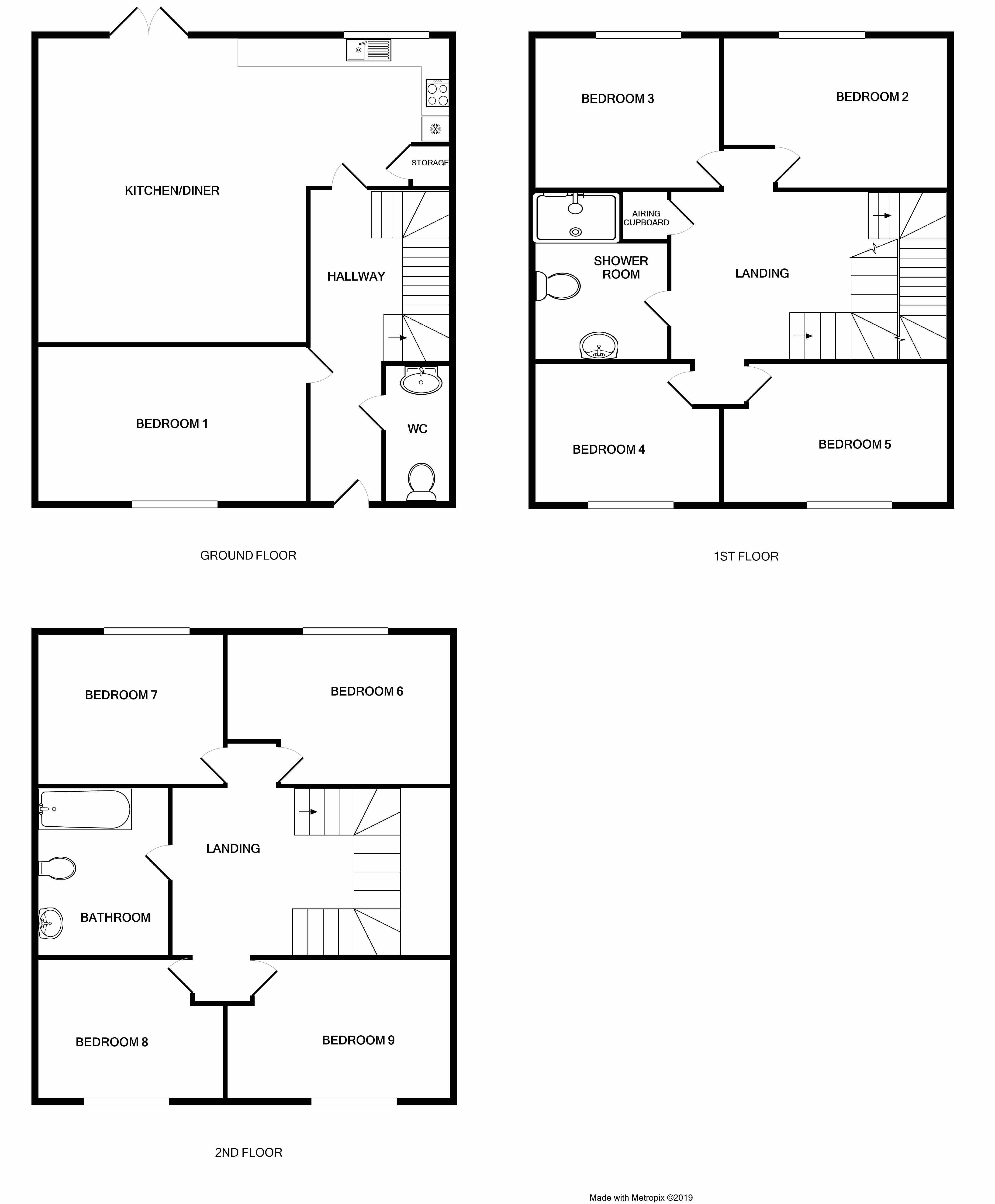 Wright Way, Bristol floorplan