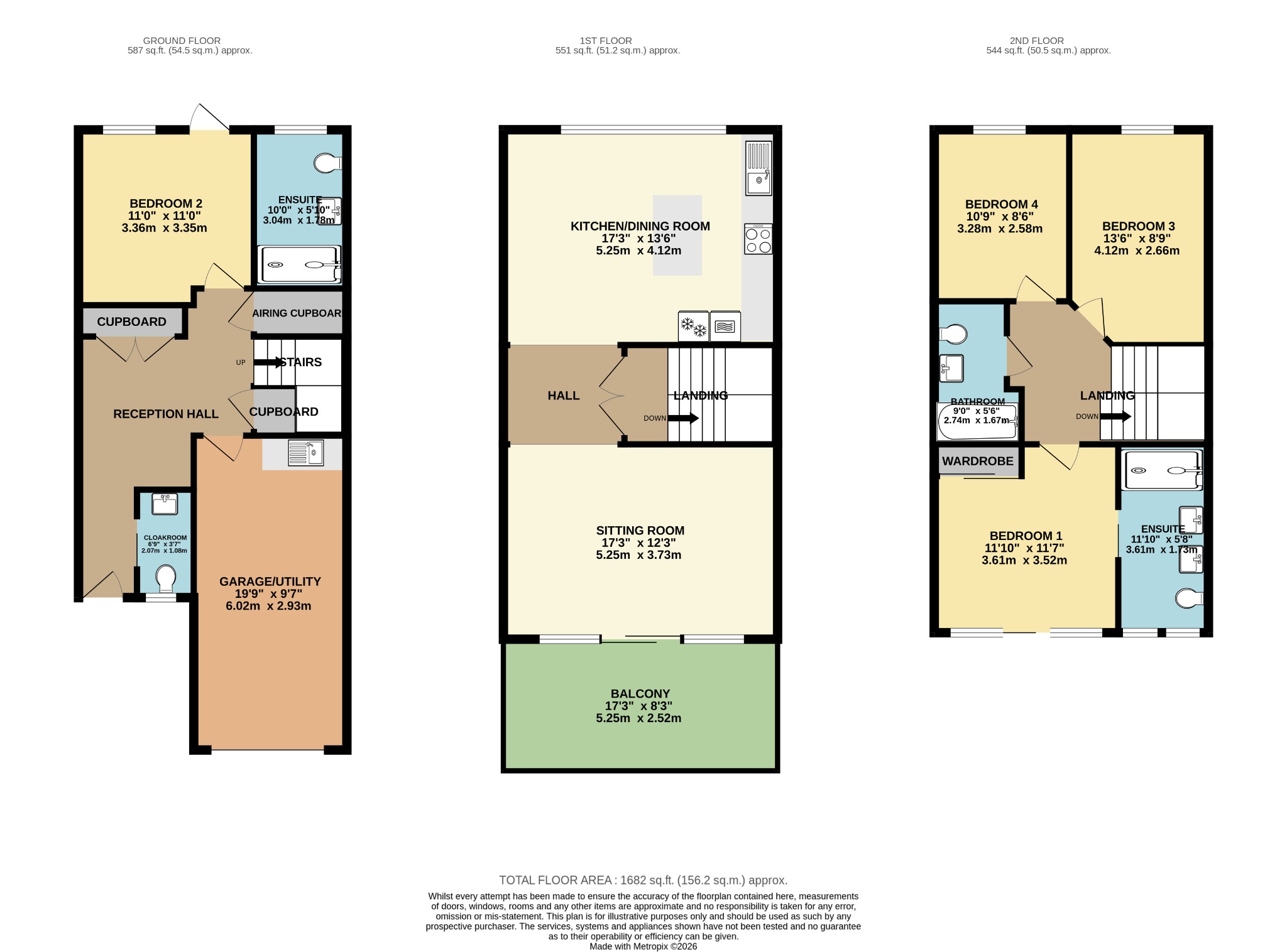 22 Mudbank Lane, Exmouth floorplan