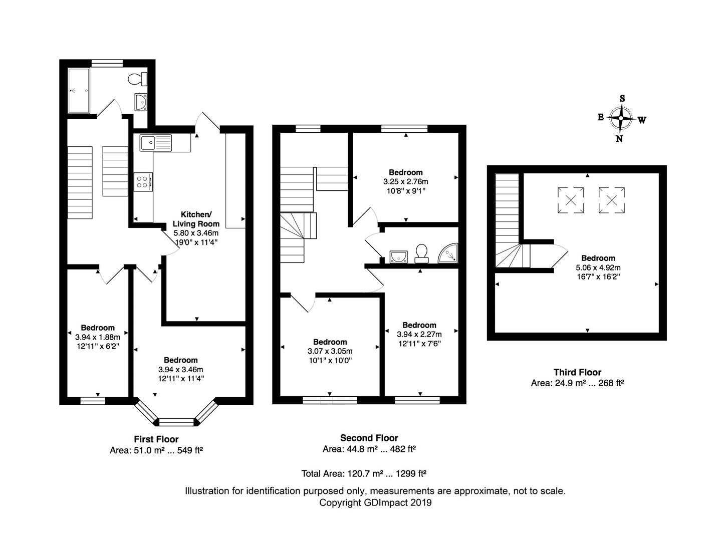 Roundhill Crescent, Brighton floorplan