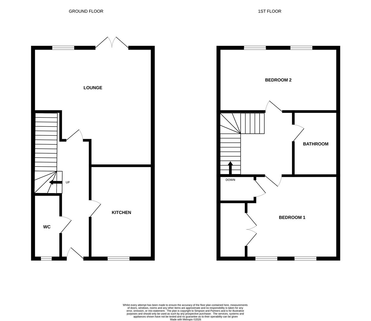 22, Station Road, Thrapston floorplan