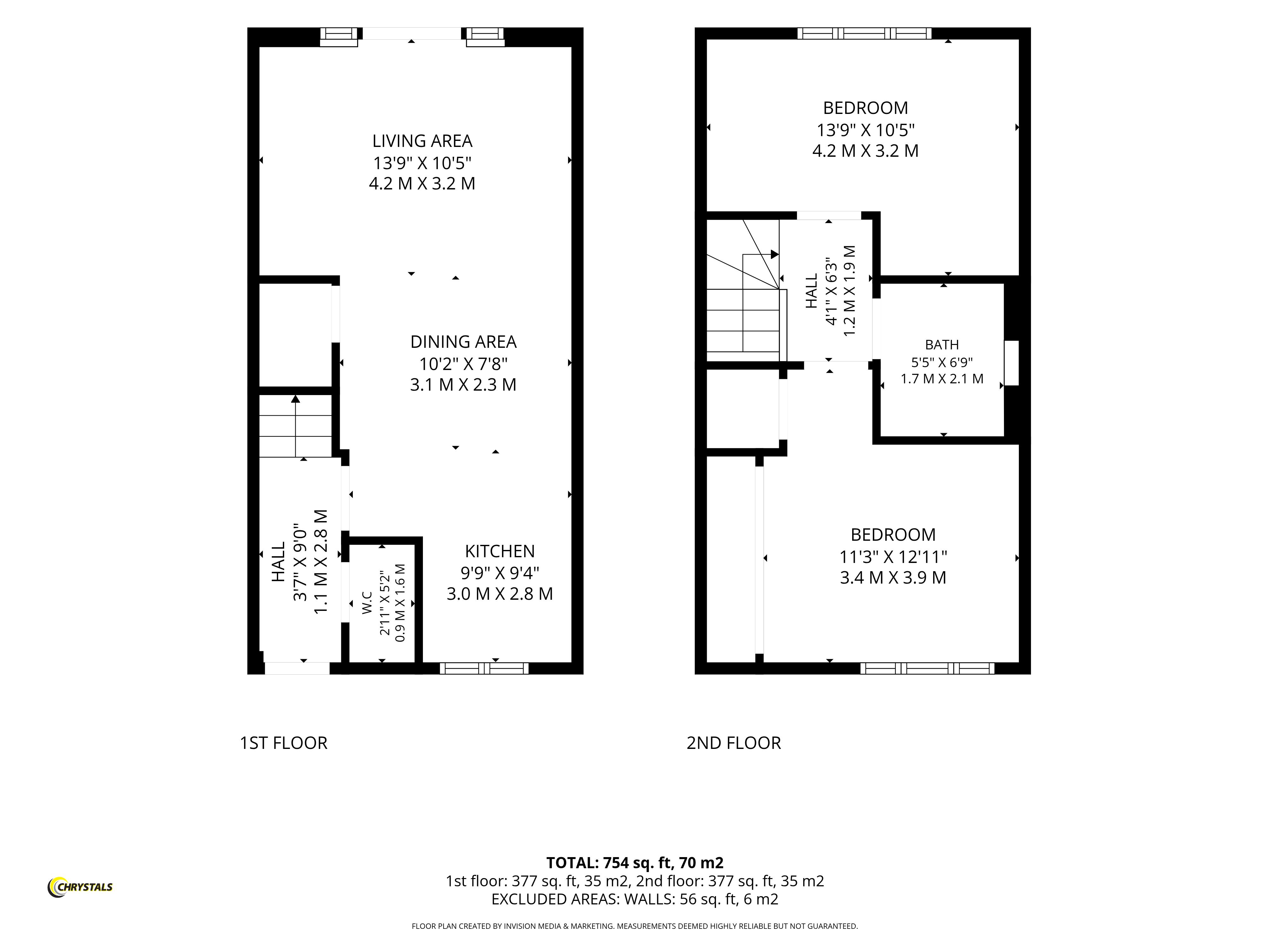 17 Oak Park, 17 Oak Park, Peel floorplan