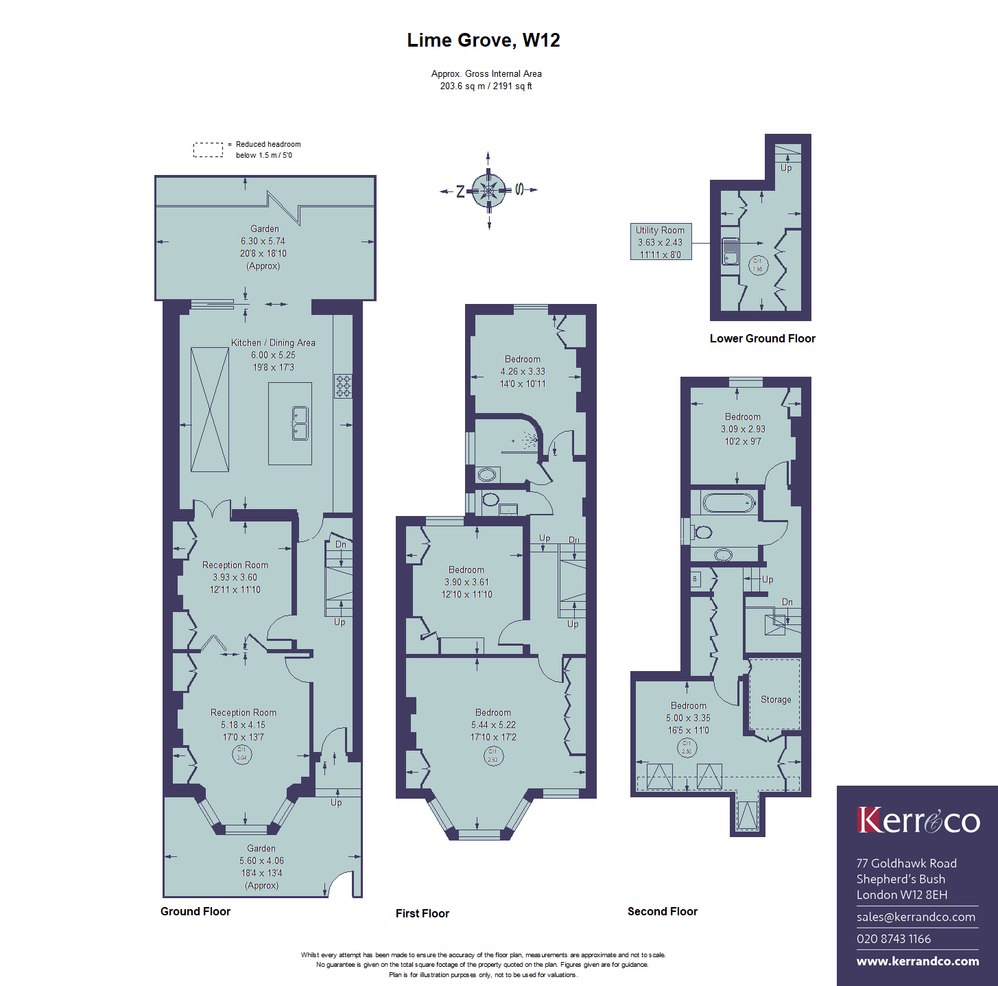 39, Lime Grove, Shepherd's Bush W12 floorplan