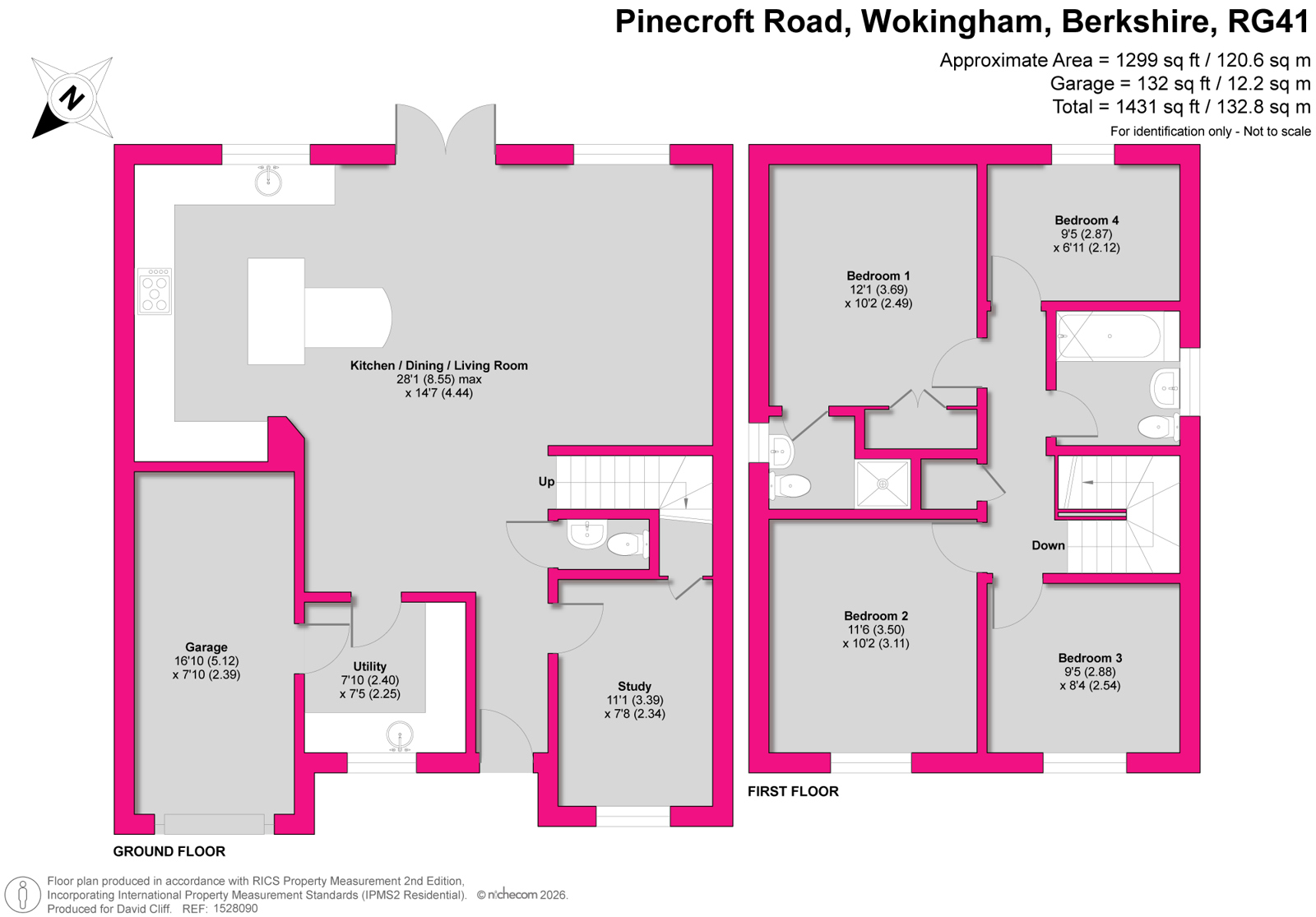 25, Pinecroft Road, Berkshire floorplan