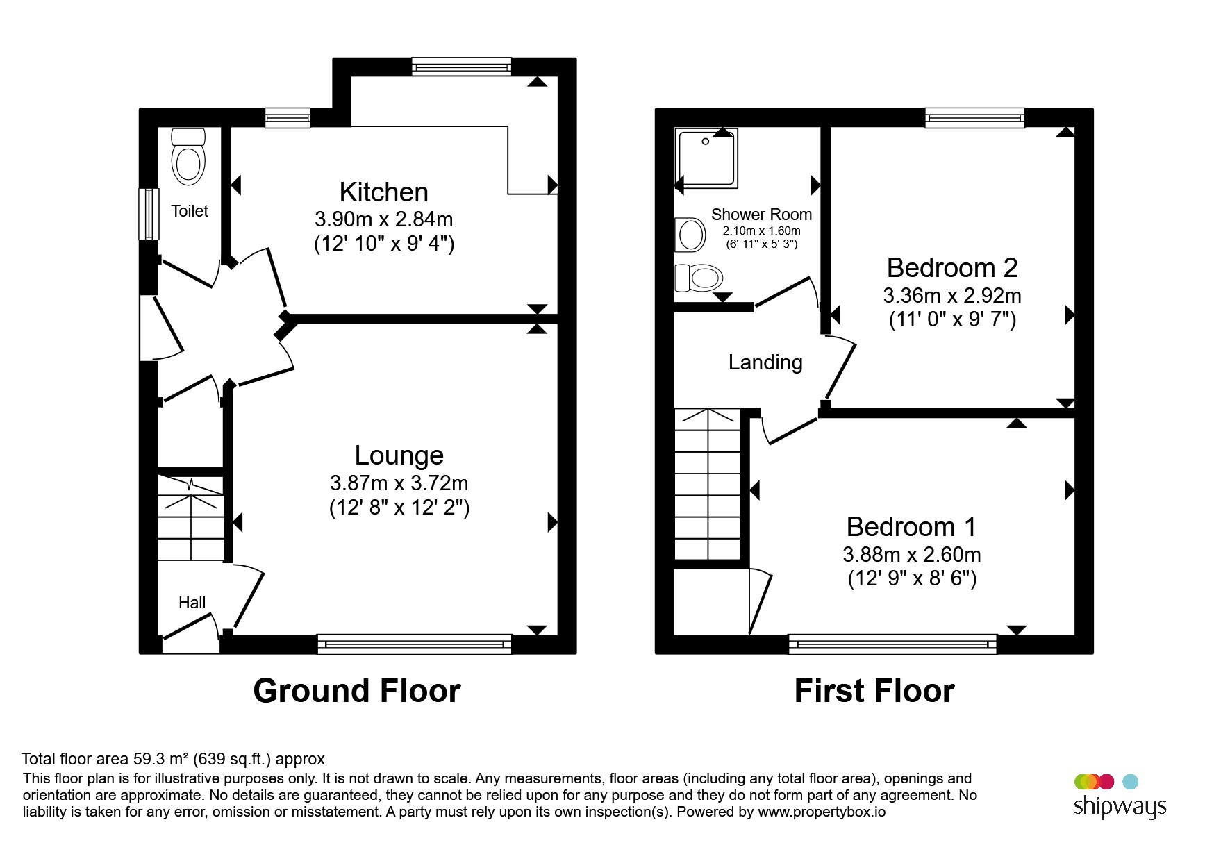 43, Beechwood Road, Dudley floorplan