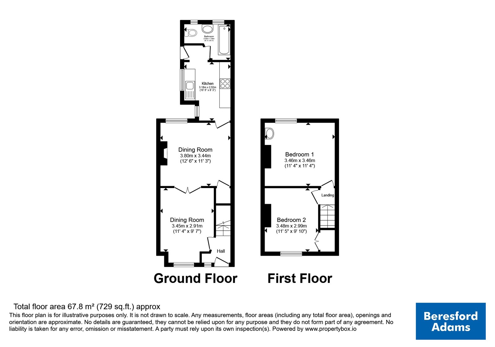Stanley Road, Wrexham floorplan
