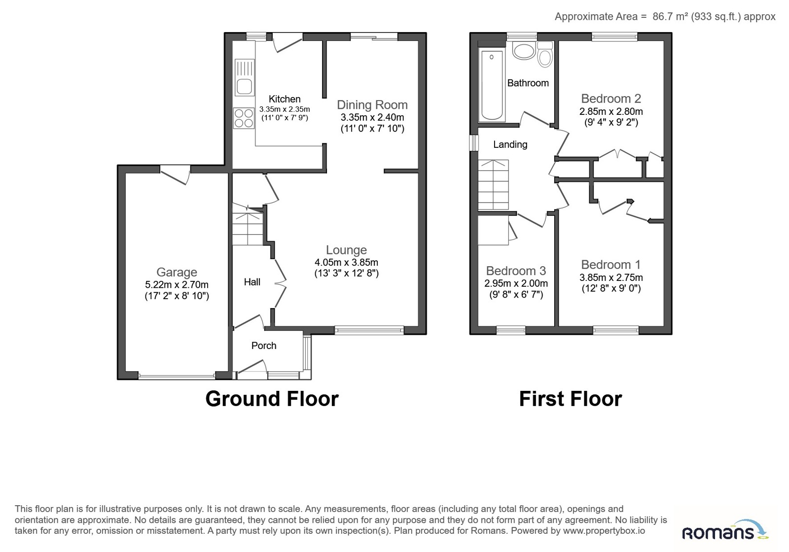 5, The Hydes, Reading floorplan