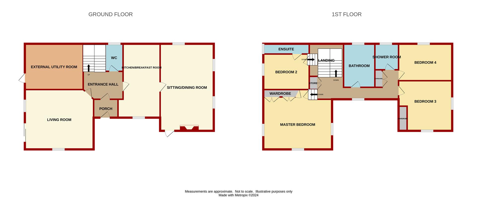 Peach Tree Cottage, Velthouse Lane, Longhope floorplan