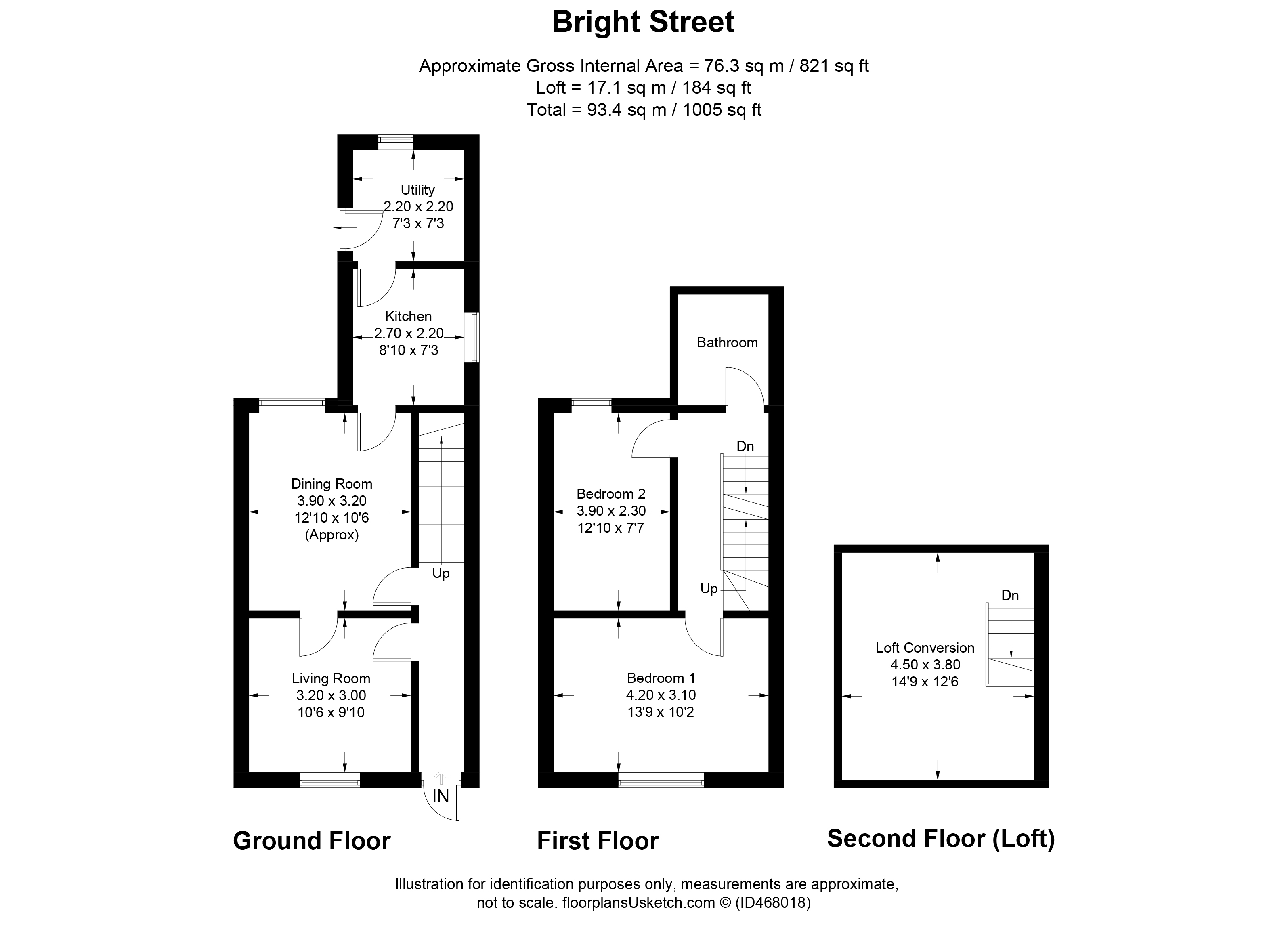 2 Bedrooms Terraced house to rent in Bright Street, Swindon, Wiltshire SN2