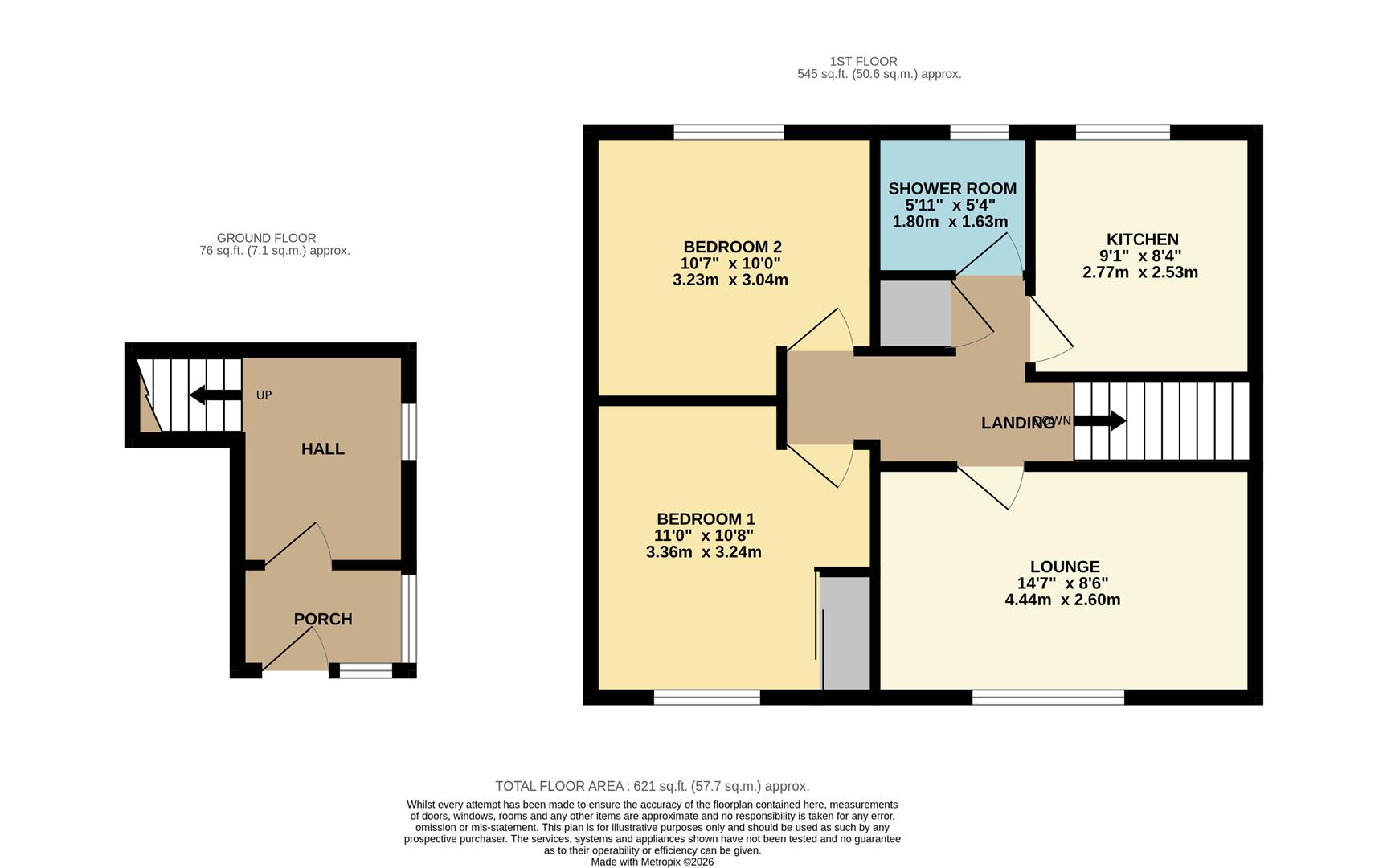 14, Aled Court, Abergele floorplan