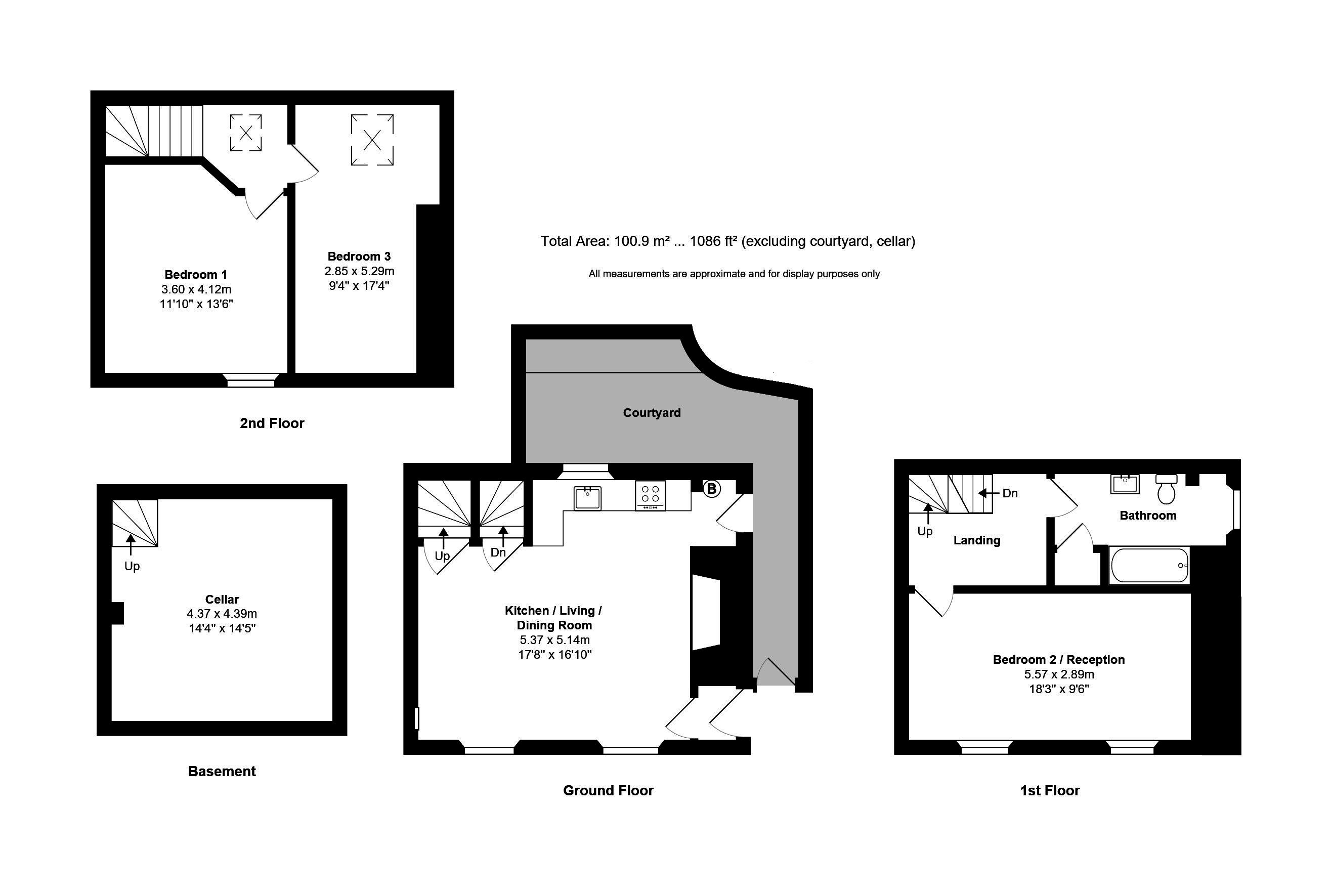 3 Bedrooms End terrace house for sale in The Green, Tetbury GL8