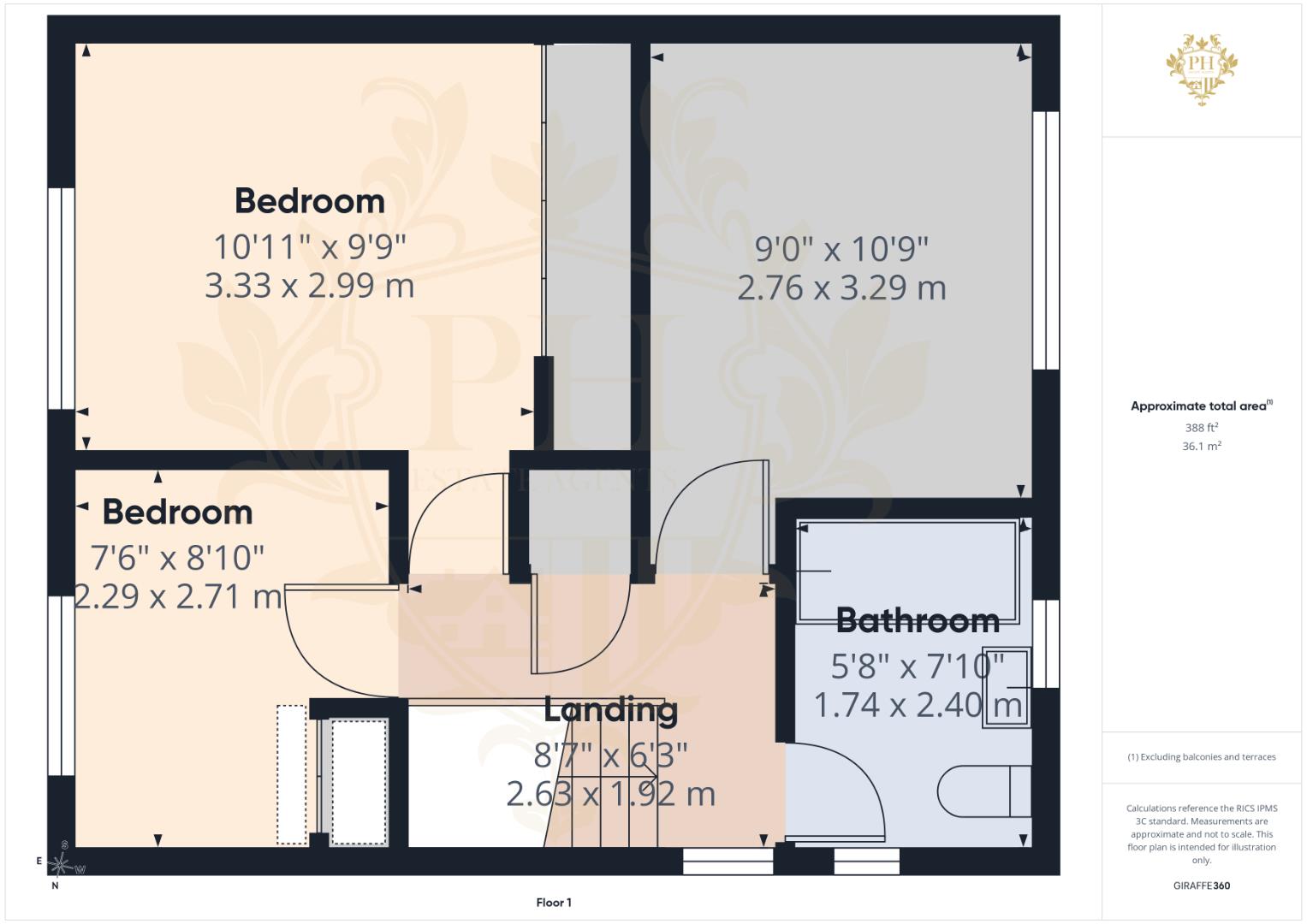 22, Woodrow Avenue, Saltburn-By-The-Sea floorplan