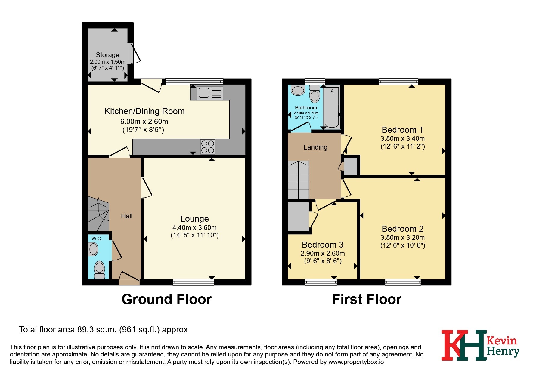 41, Goddard Way, Saffron Walden floorplan