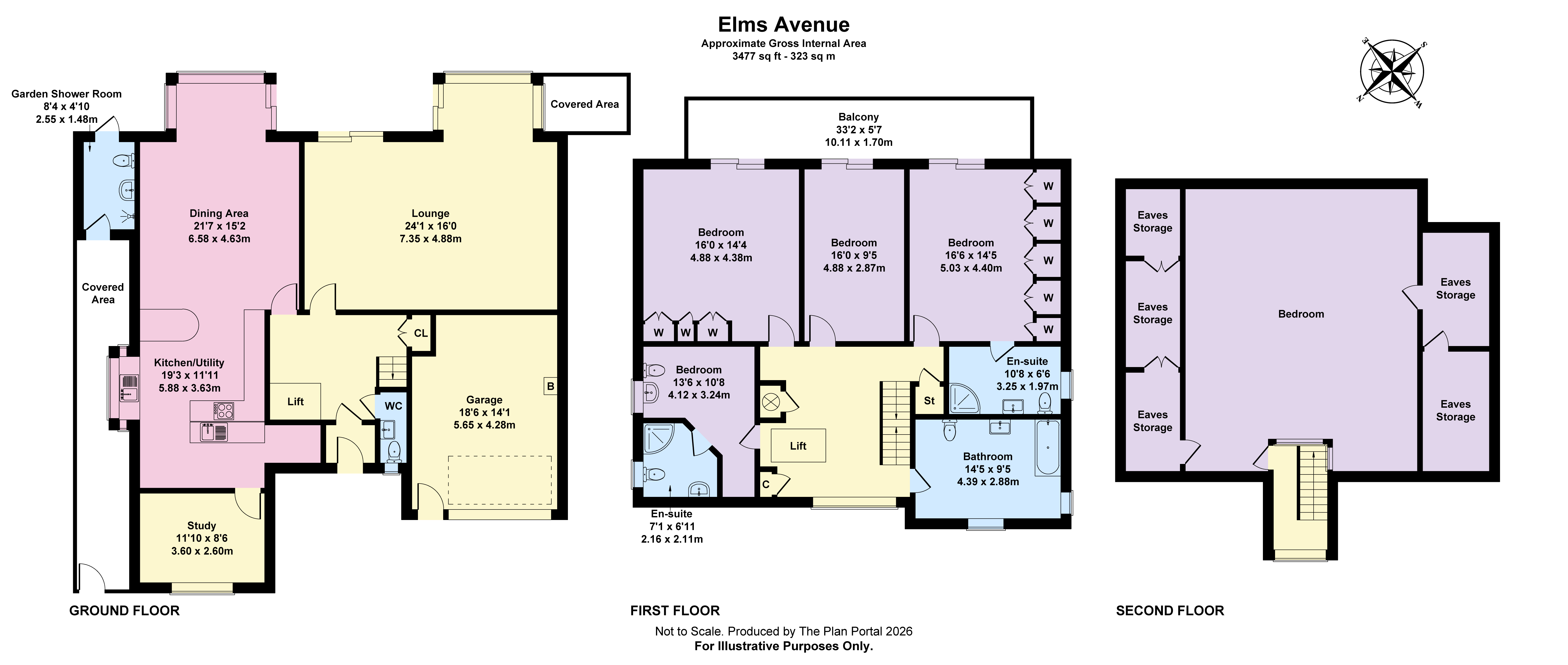 27, Elms Avenue, Dorset floorplan