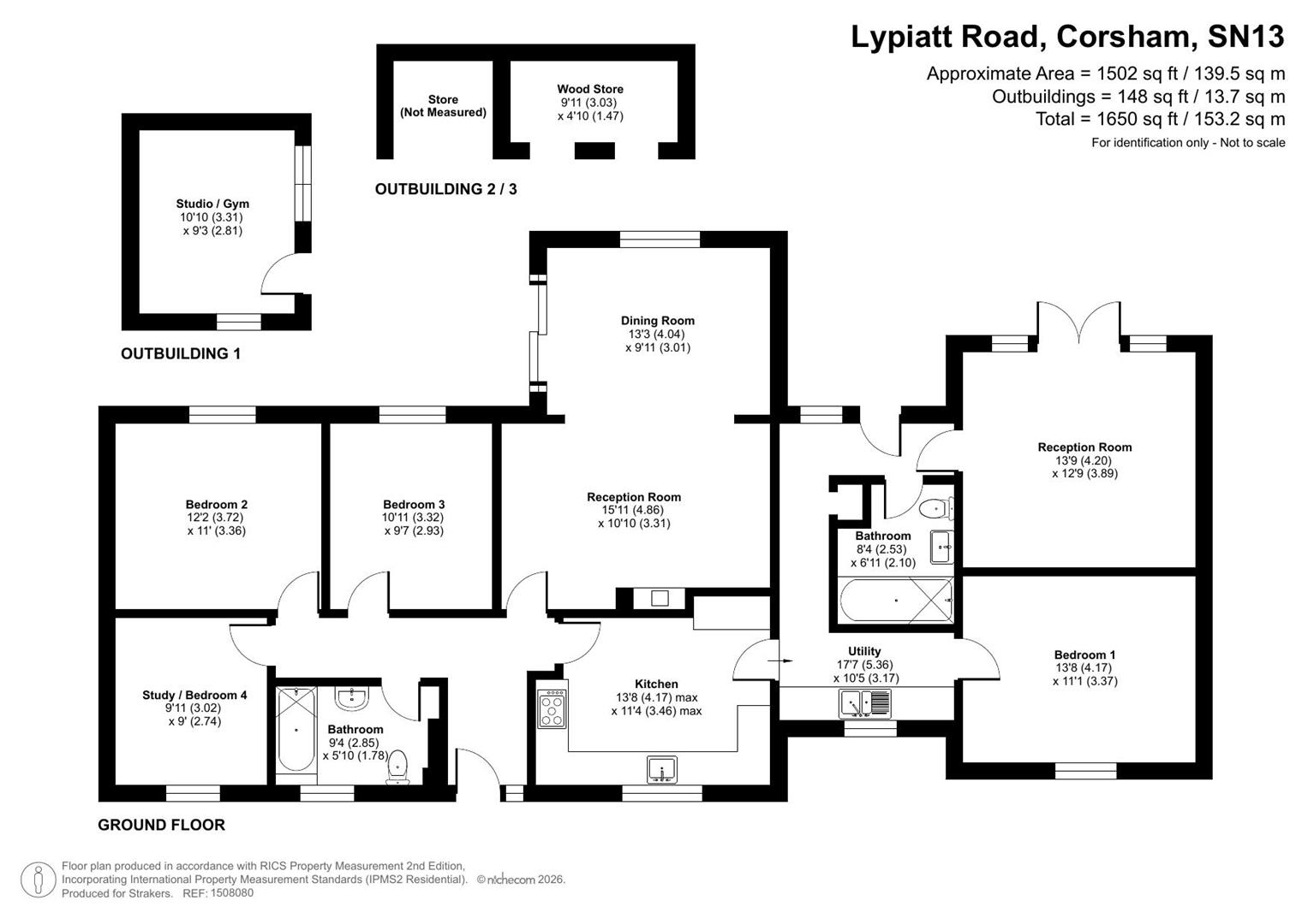 1, Lypiatt Road, Corsham floorplan
