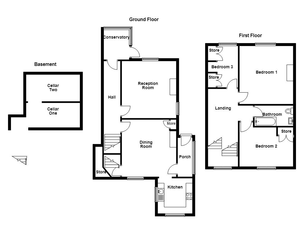 3, Great Hey House, Church Lane, Bury floorplan