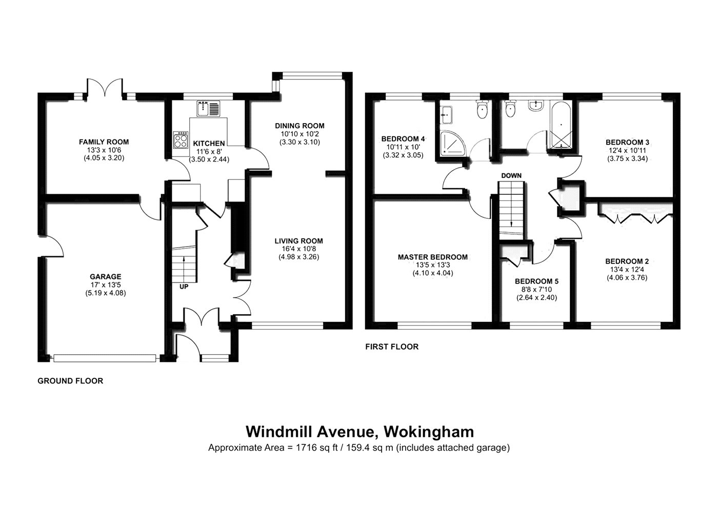 33, Windmill Avenue, Berkshire floorplan