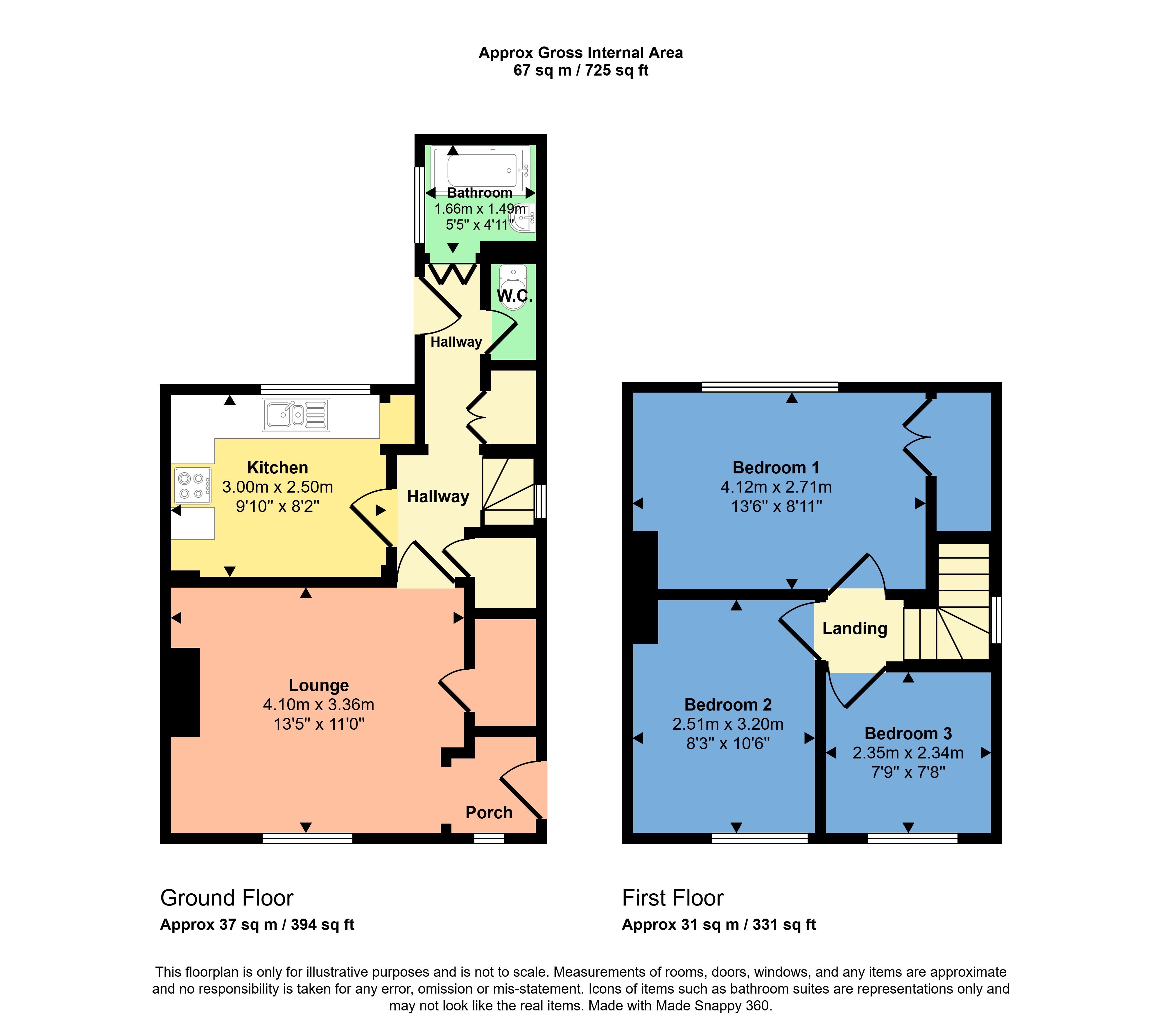 Cannington Road, Dagenham floorplan