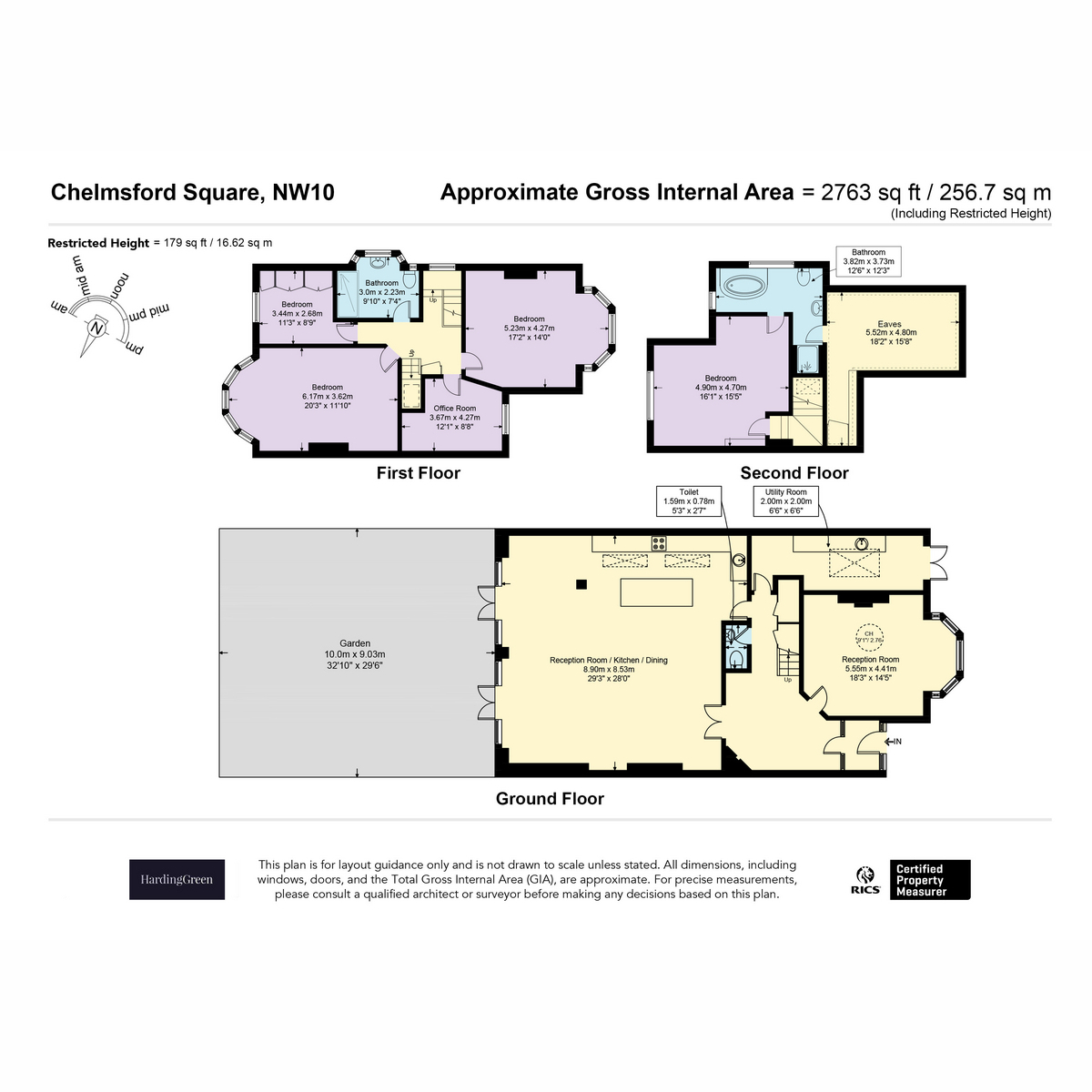 24, Chelmsford Square, London floorplan