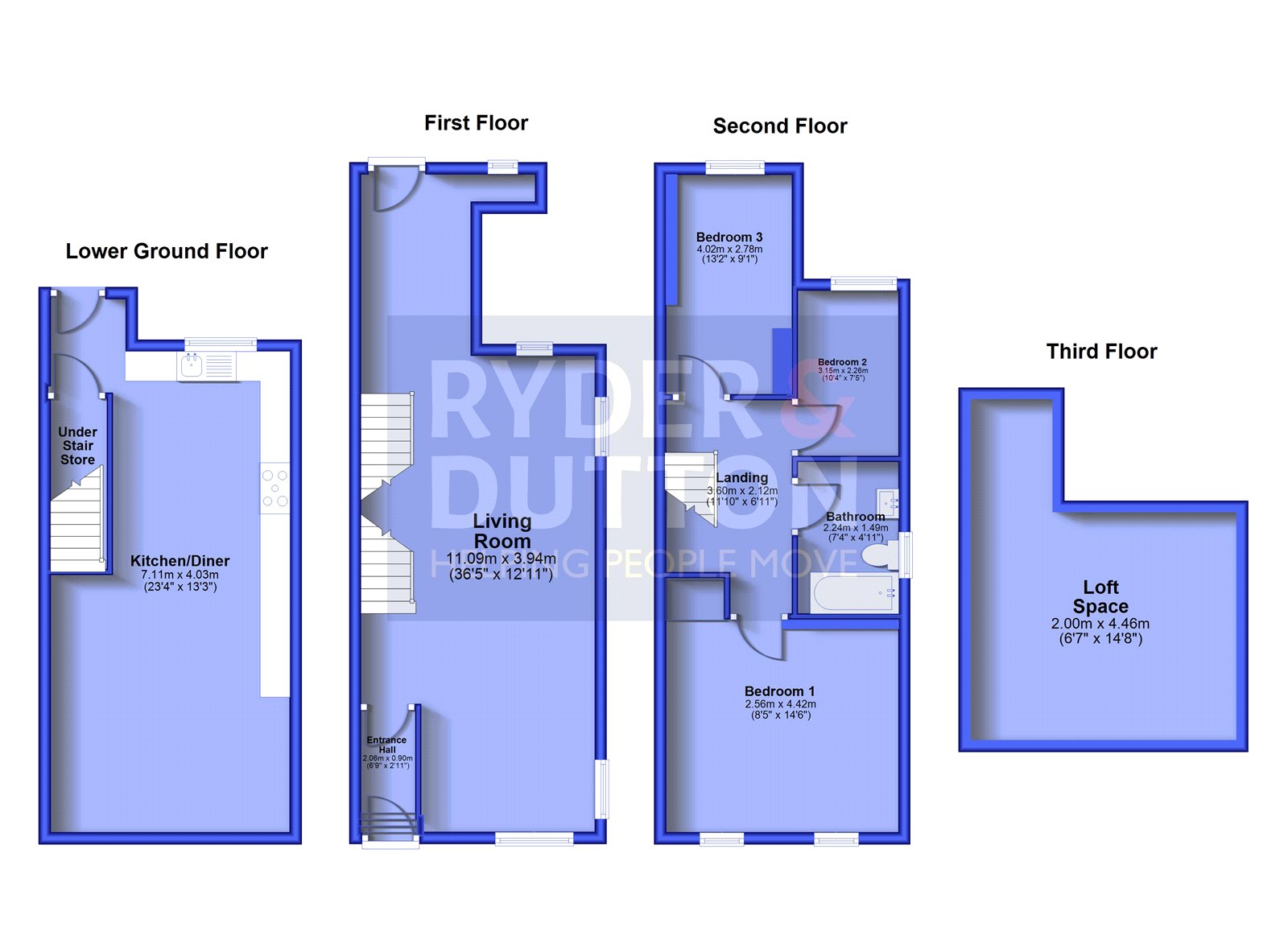 66, Newchurch Road, Rossendale floorplan