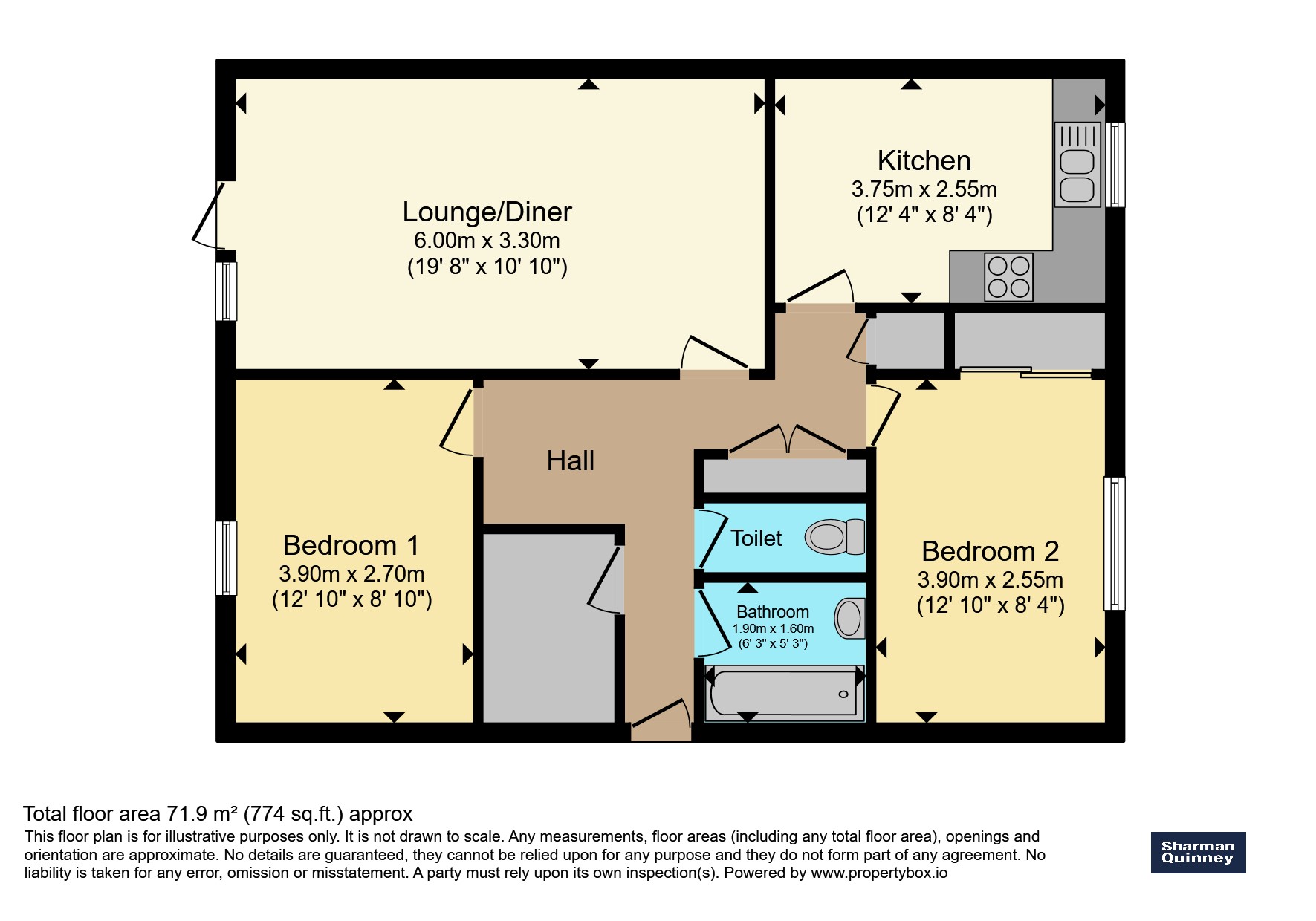 11, Appleyard, Peterborough floorplan