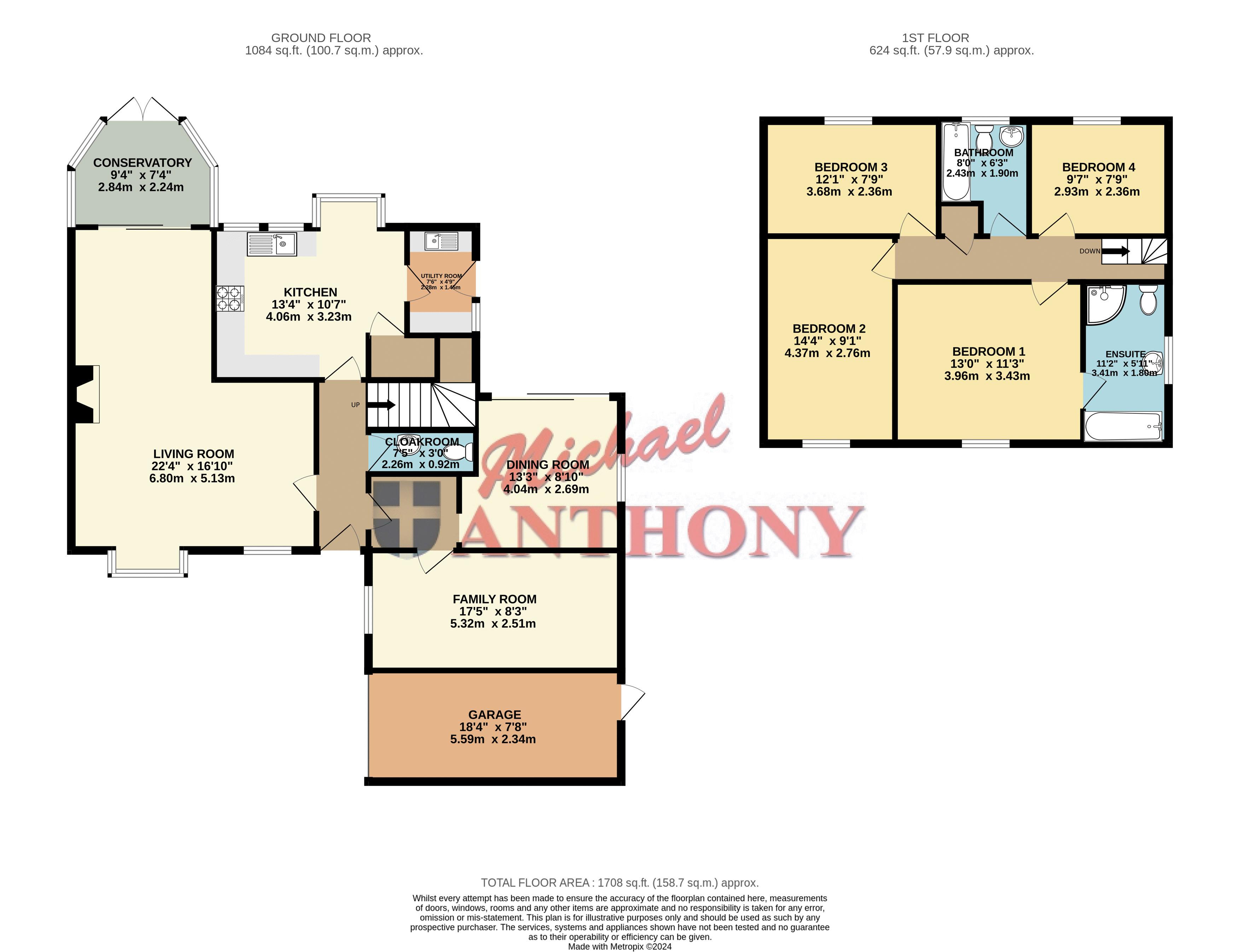 25, Thirsk Gardens, Milton Keynes floorplan