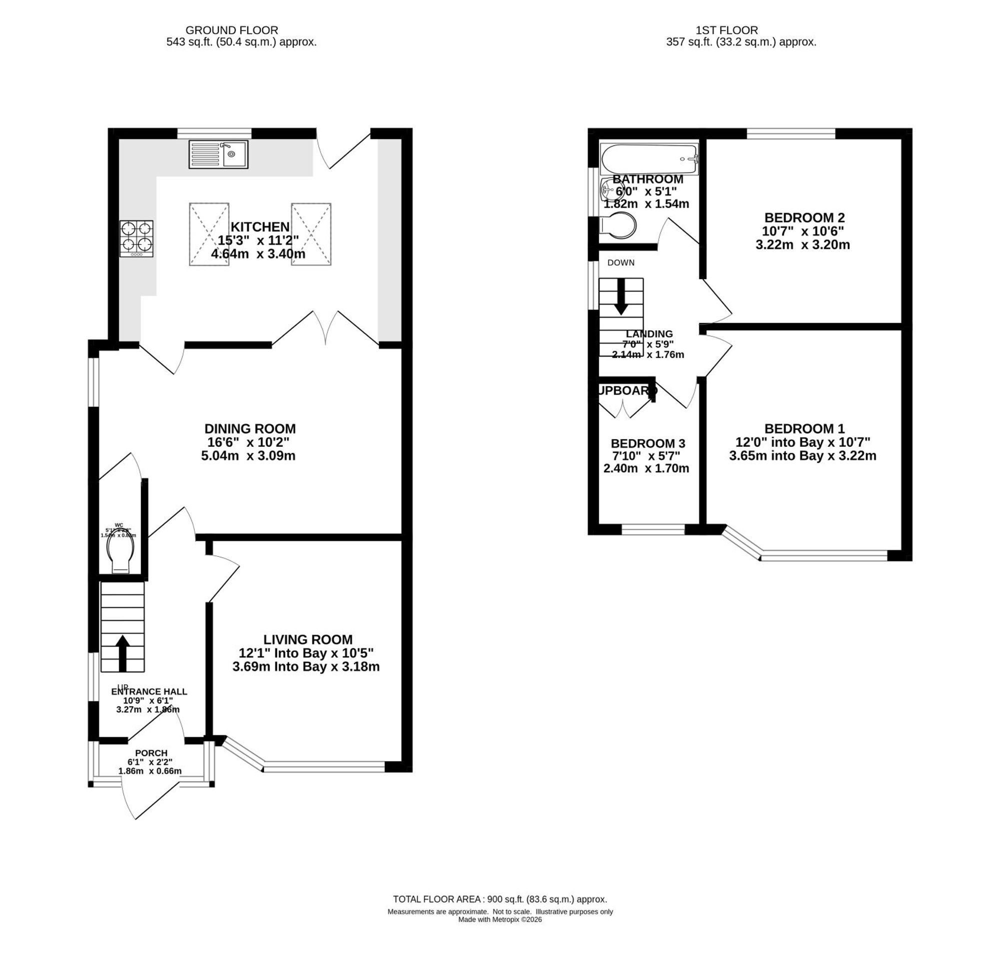 59 Riverton Road, Manchester floorplan