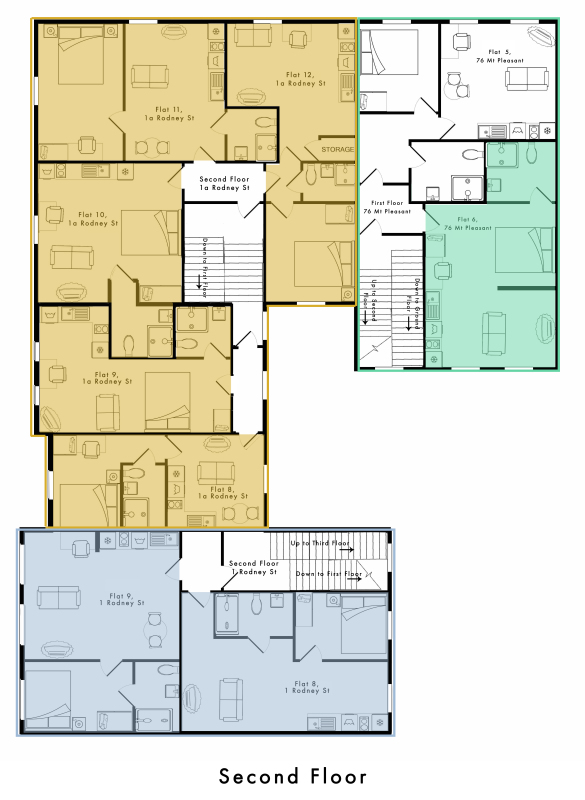 76, Mount Pleasant, Liverpool floorplan