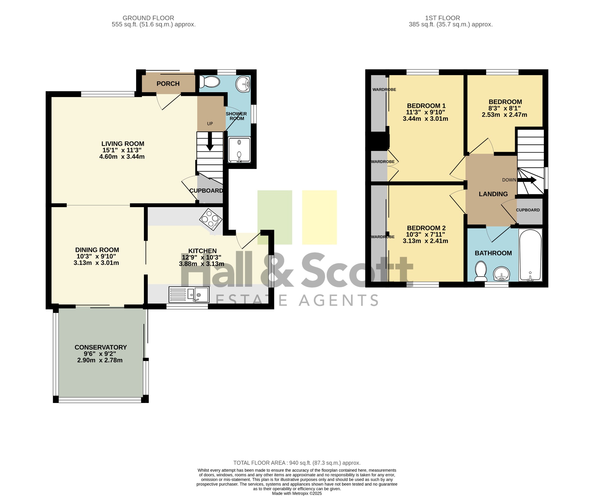 82 Slade Close, Ottery St Mary floorplan