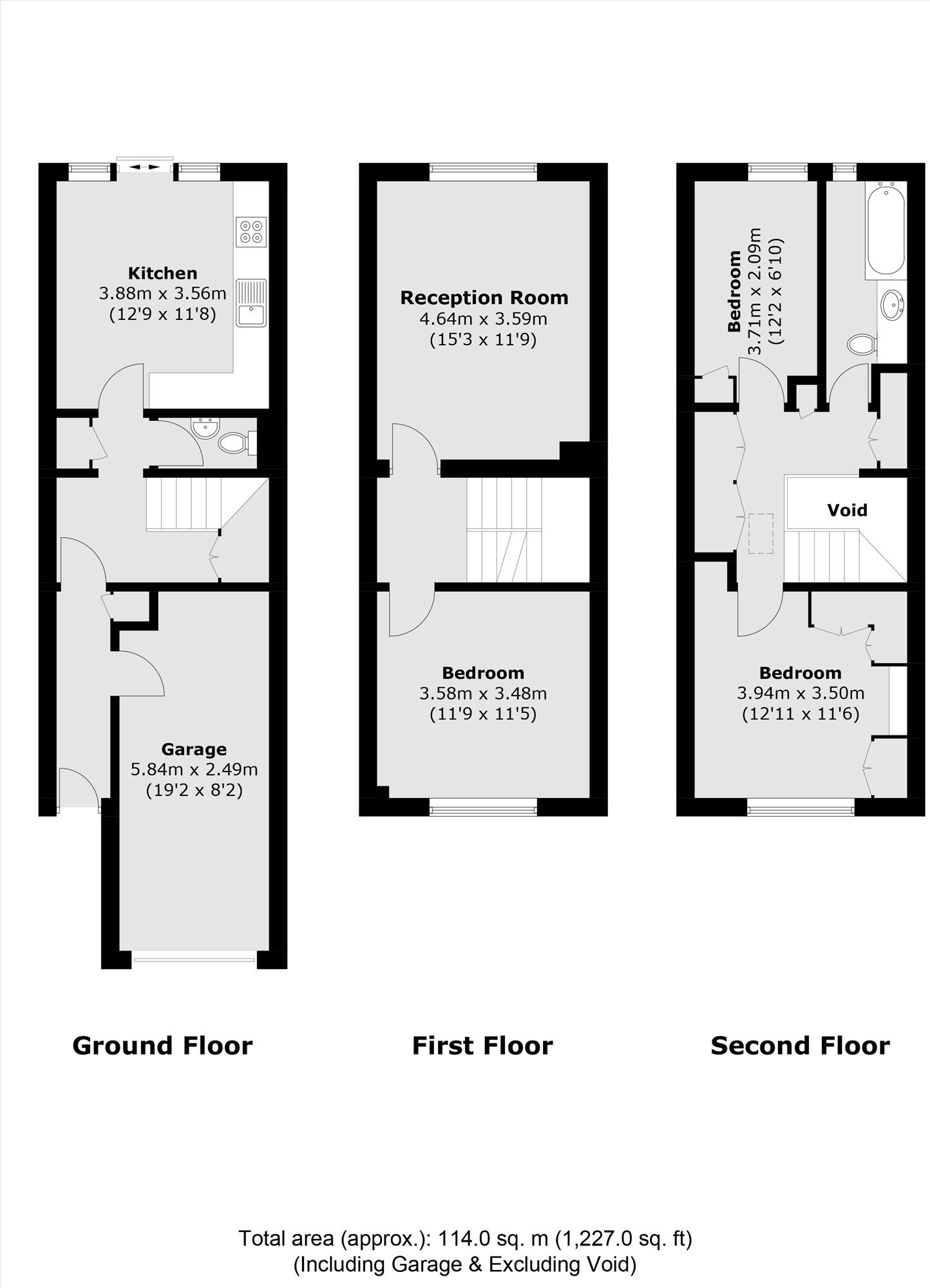 Slaithwaite Road, London floorplan