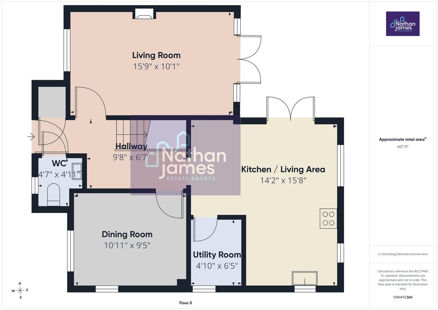 3, Monument Close, Portskewett floorplan