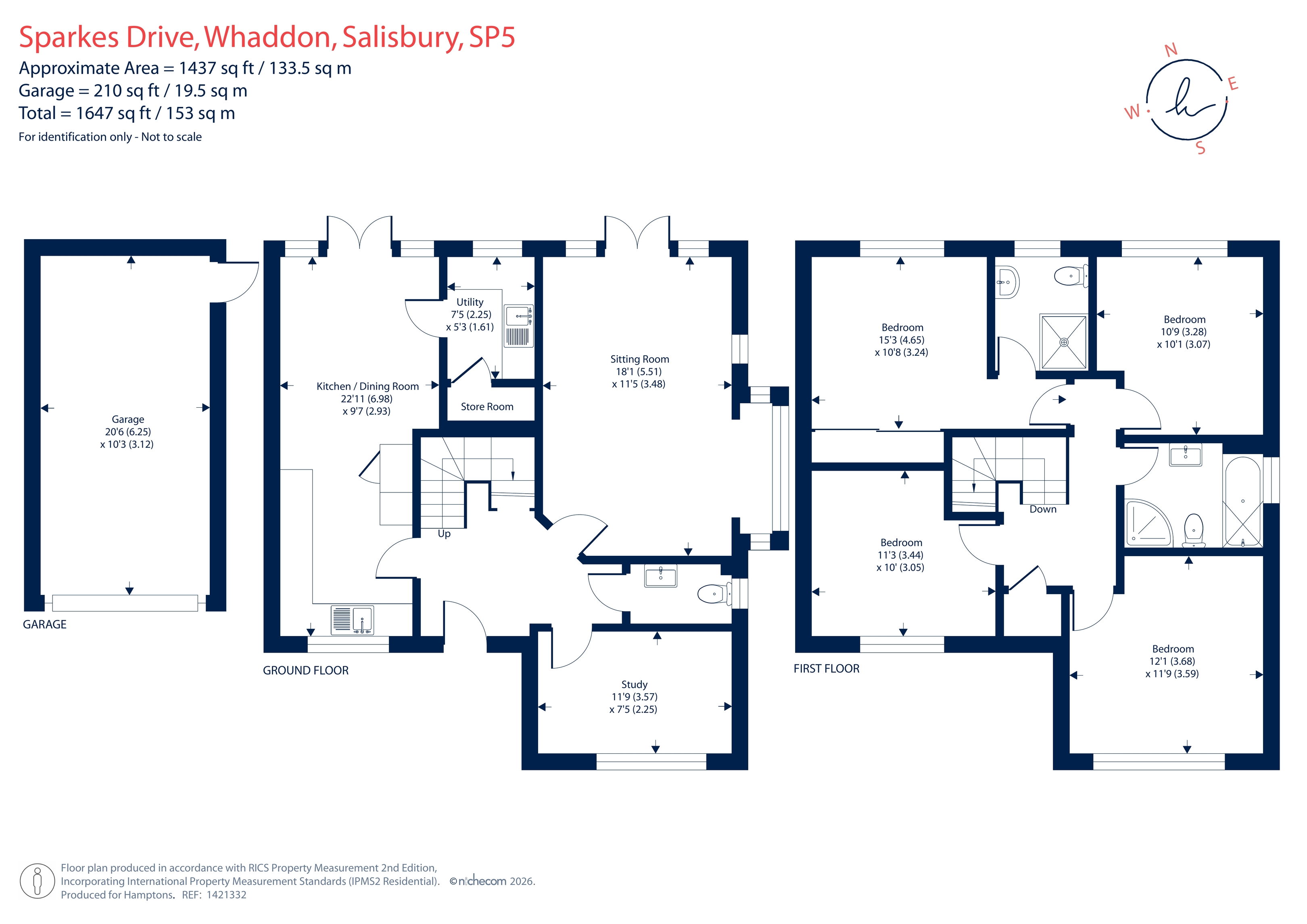 21, Sparkes Drive, Salisbury floorplan
