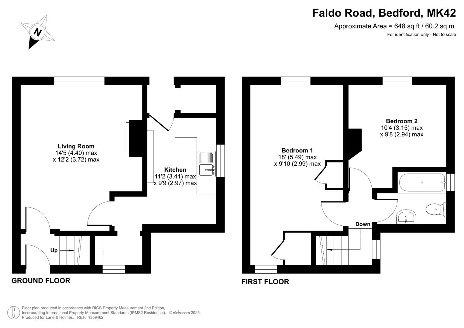 81, Faldo Road, Bedford floorplan