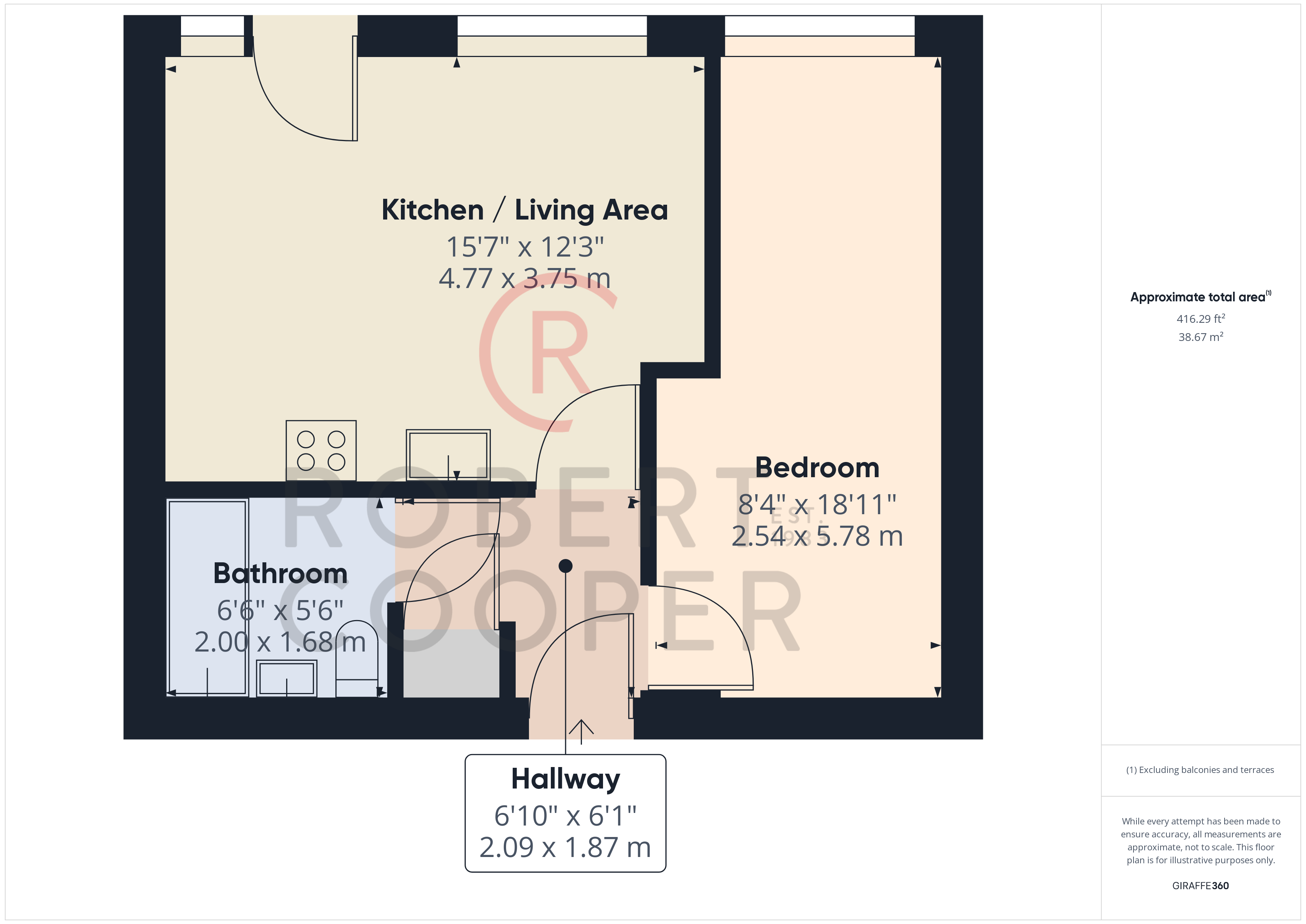 Flat 9 Solis, 260, Field End Road, Ruislip floorplan