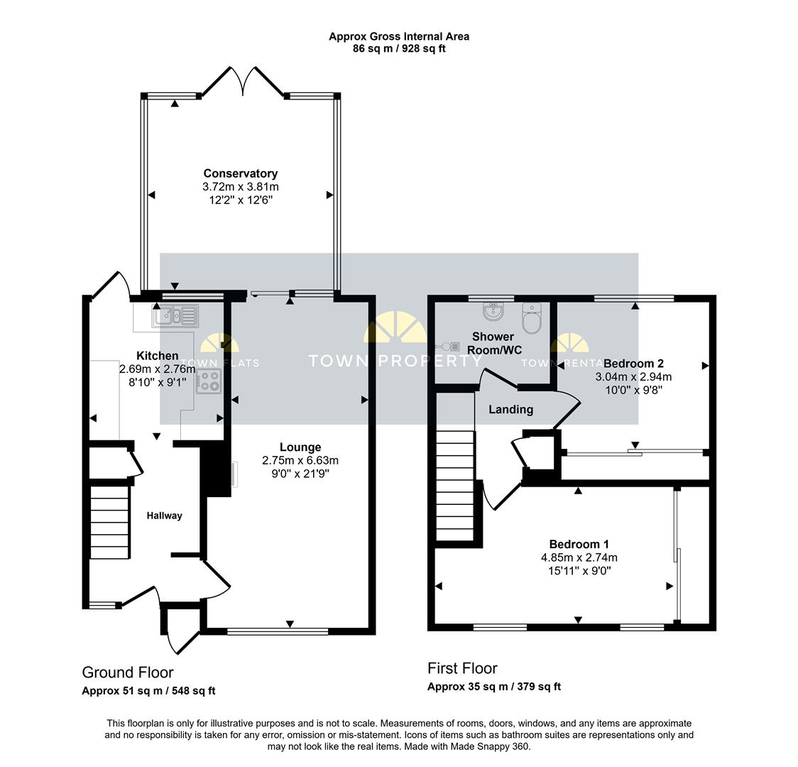 21, Great Cliffe Road, Eastbourne floorplan