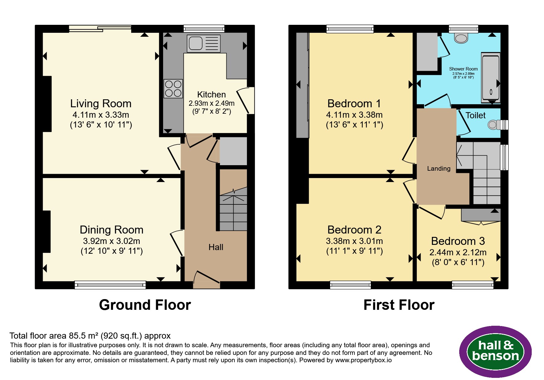 6, Derby Road, Alfreton floorplan