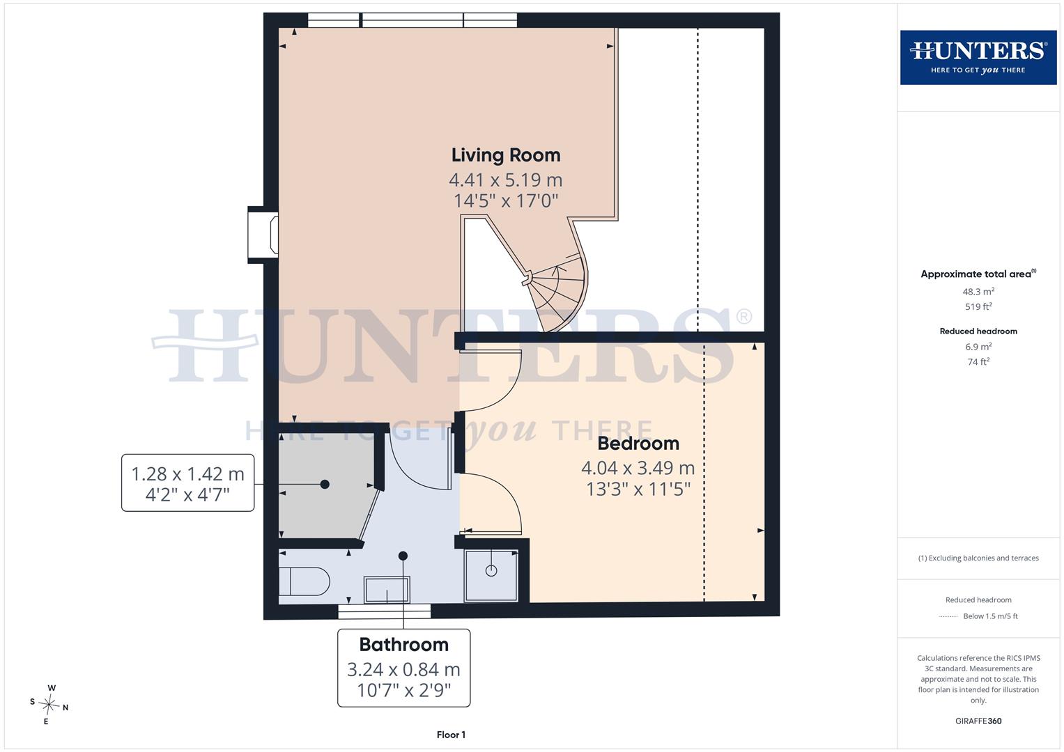 38, Broadwood View, Consett floorplan